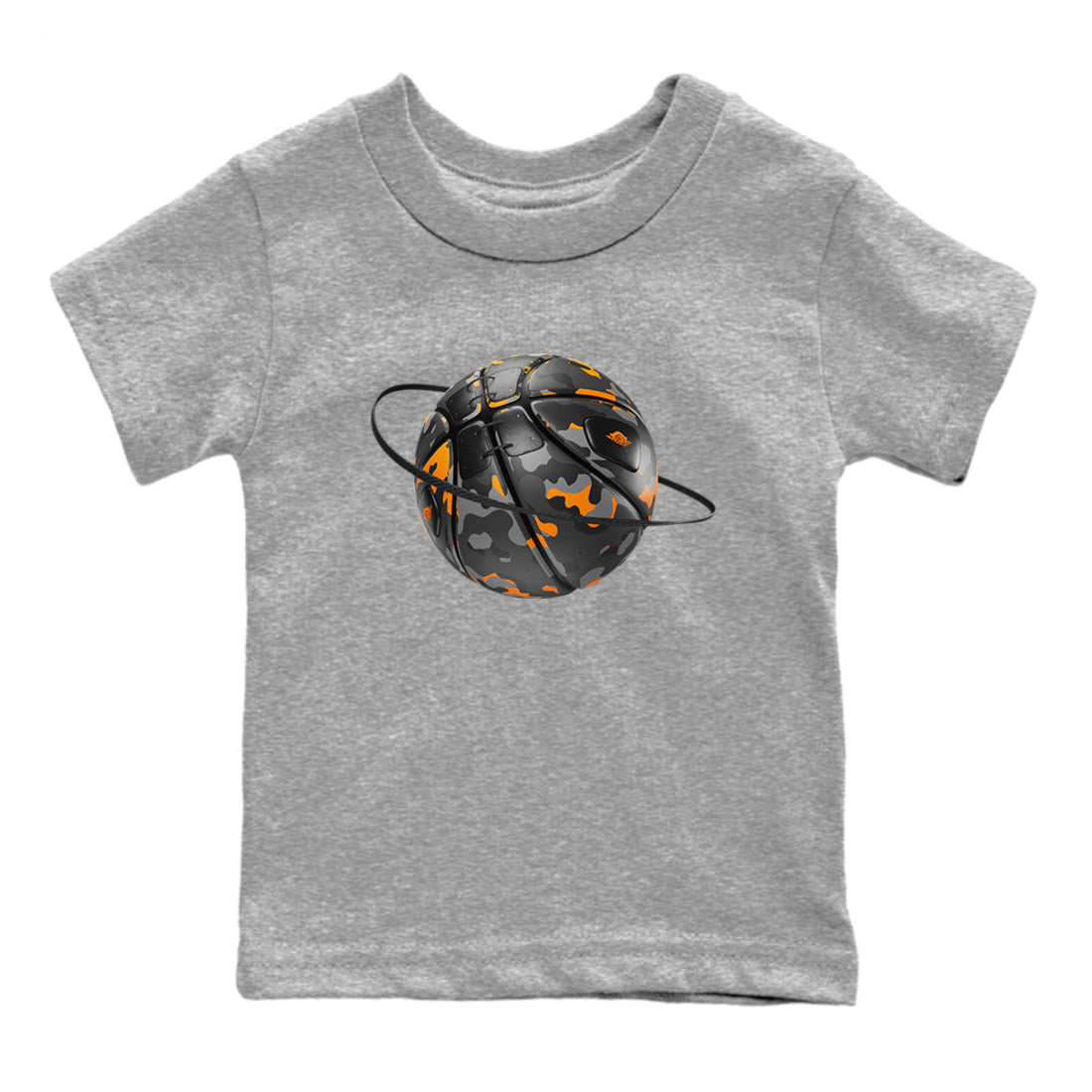 Camo Basketball Planet snkmatch Tee Kids - Air Jordan 3 Fear