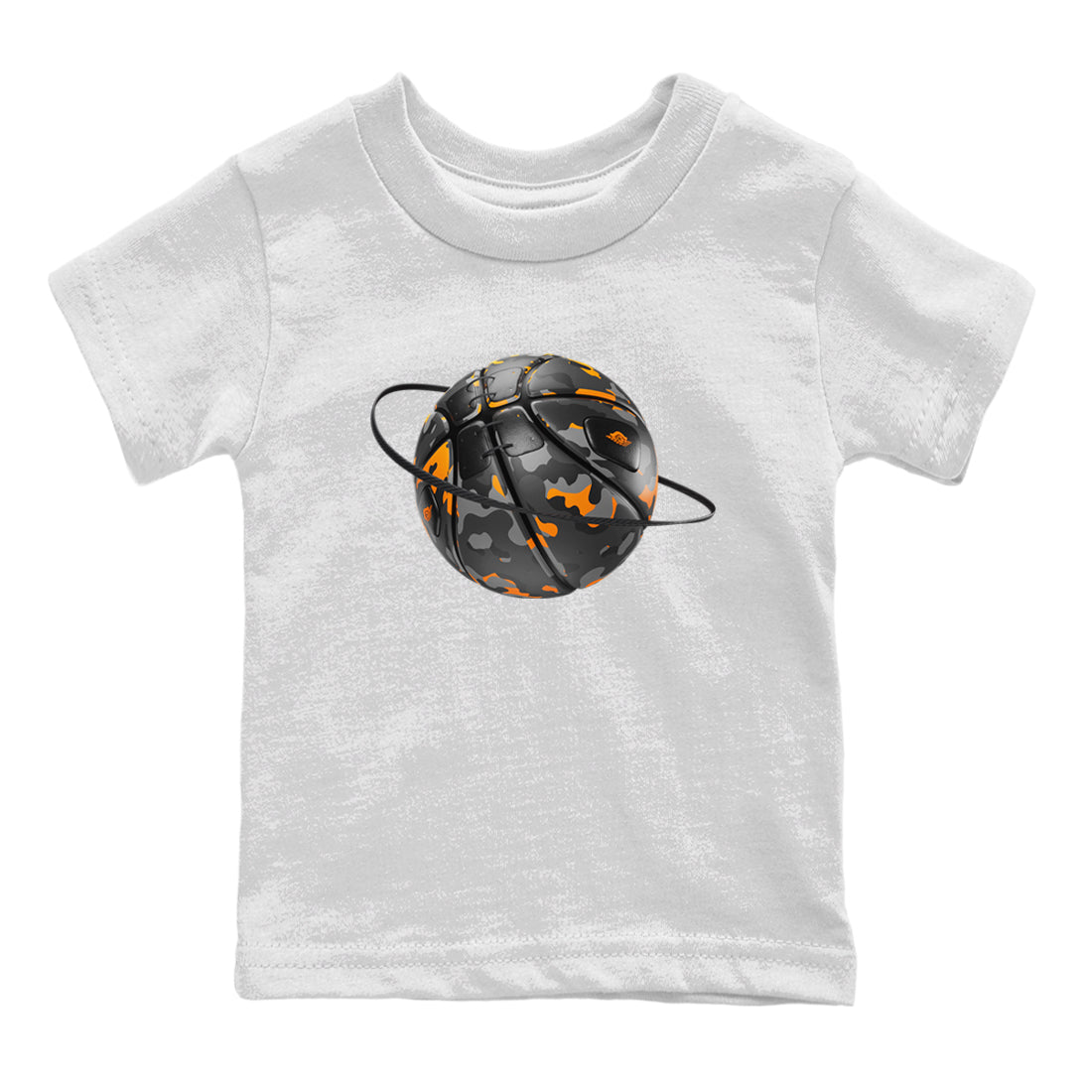 Camo Basketball Planet snkmatch Tee Kids - Air Jordan 3 Fear