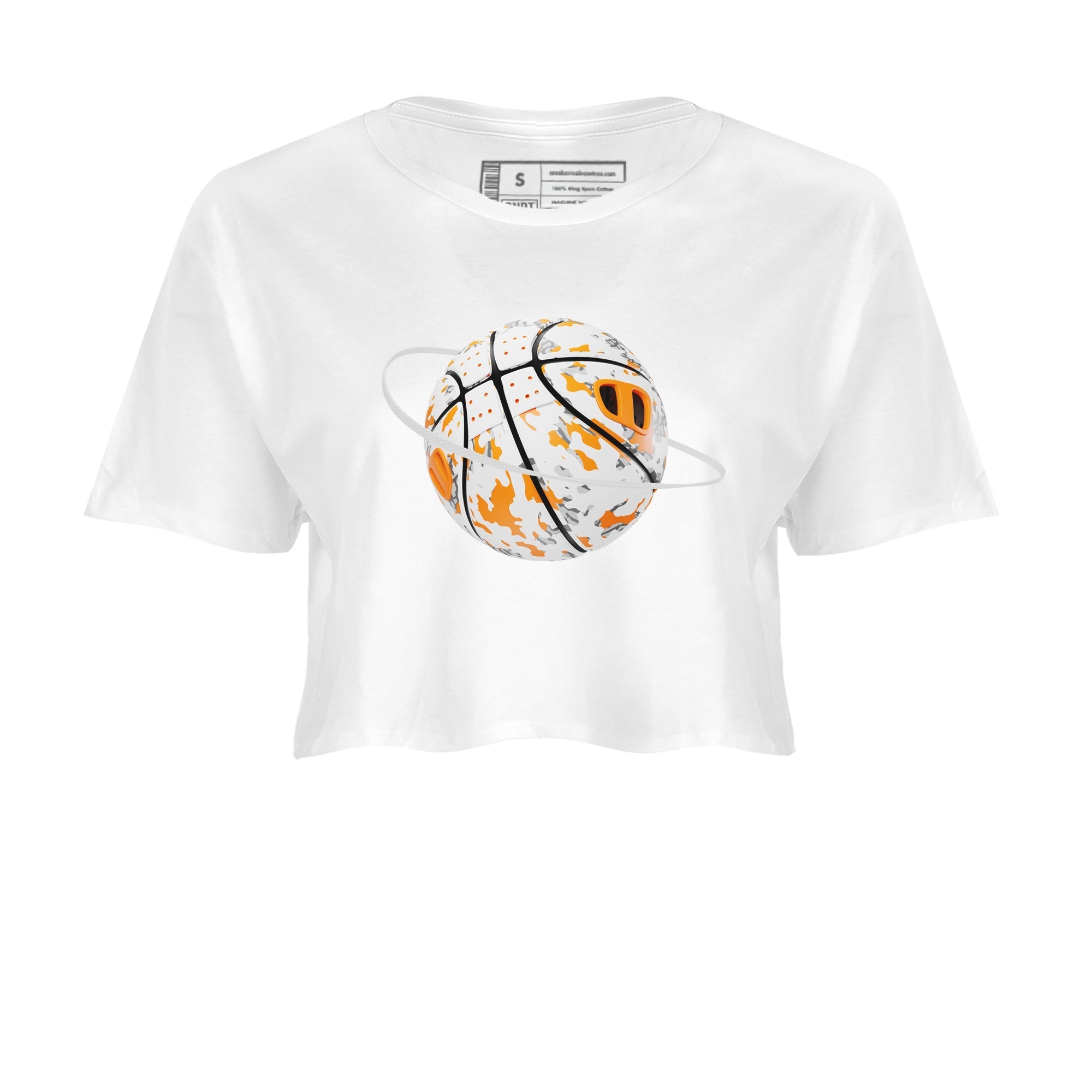 Camo Basketball Planet snkmatch Women's Top - Air Jordan 3 Georgia Peach
