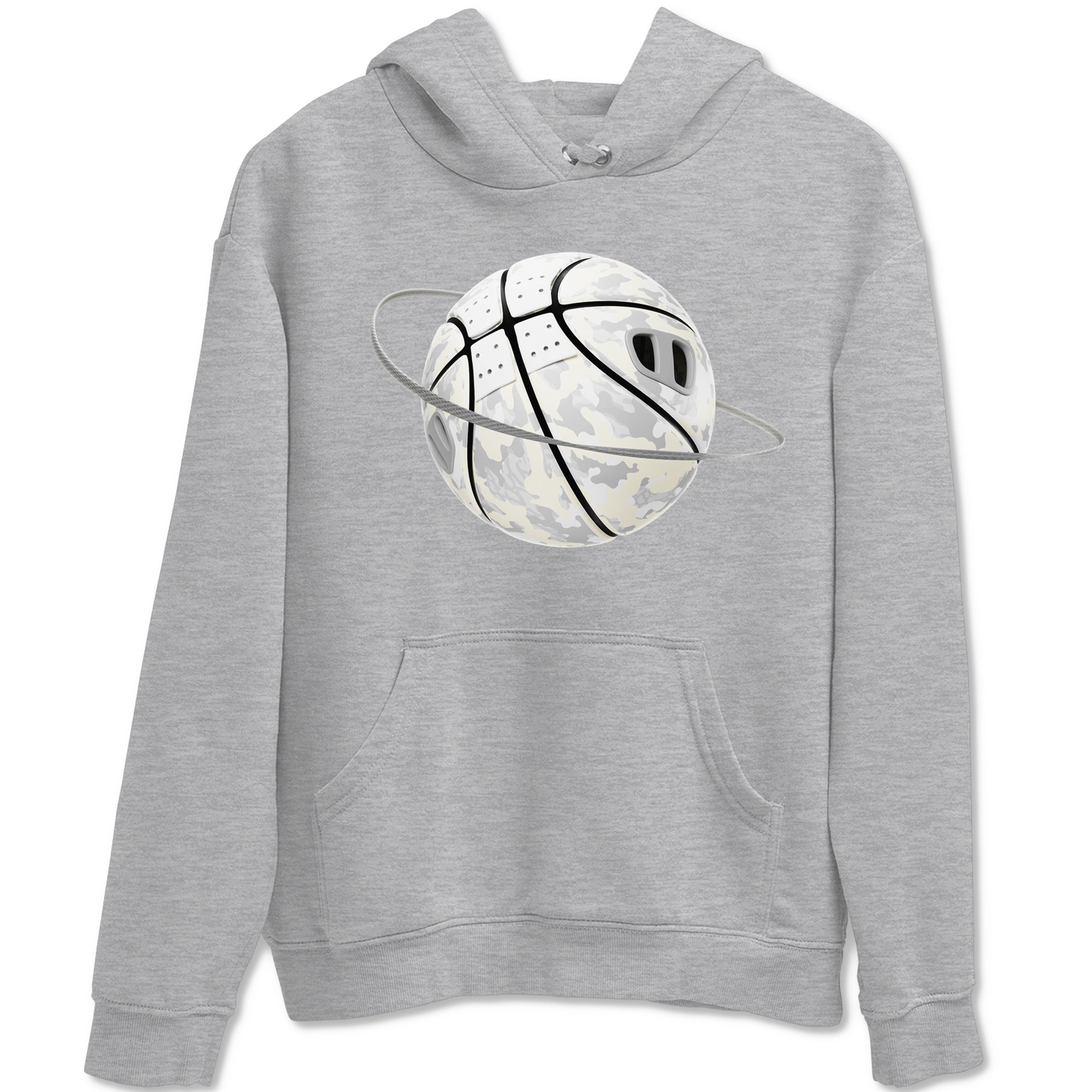 Camo Basketball Planet snkmatch Tees - Air Jordan 3 Ivory