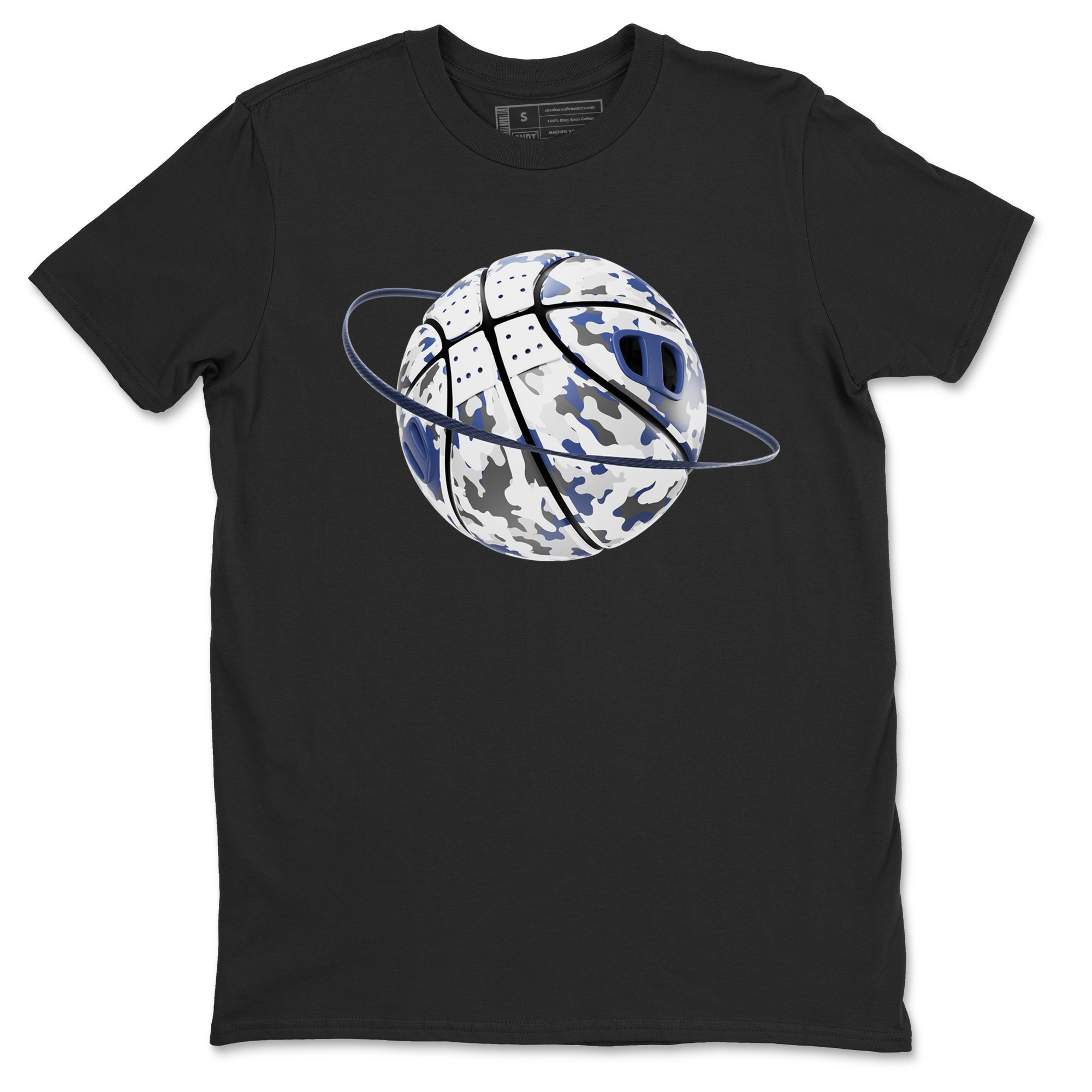 Camo Basketball Planet snkmatch Tees - Air Jordan 3 Midnight Navy 2023