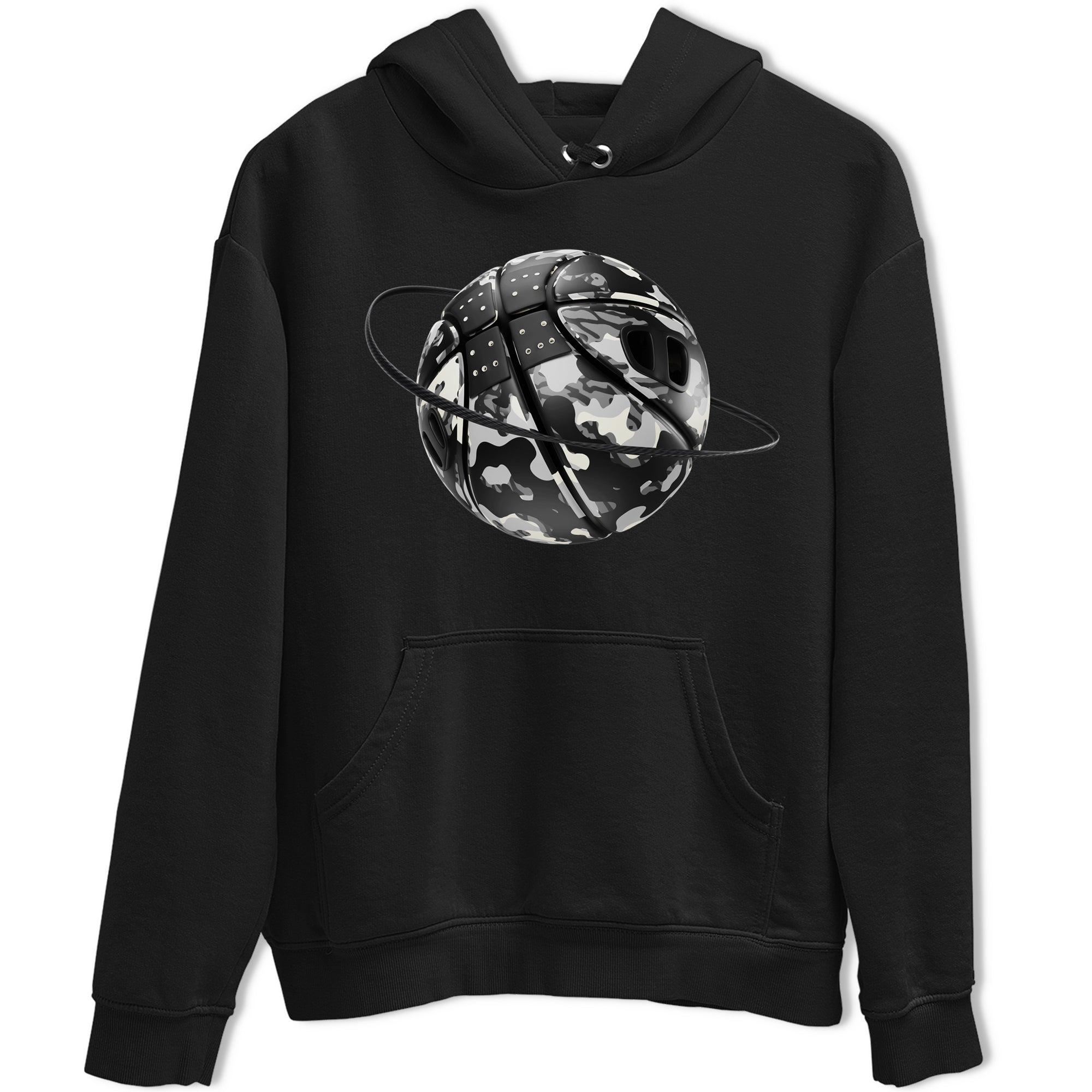 Camo Basketball Planet snkmatch Tee - Air Jordan 3 Off Noir