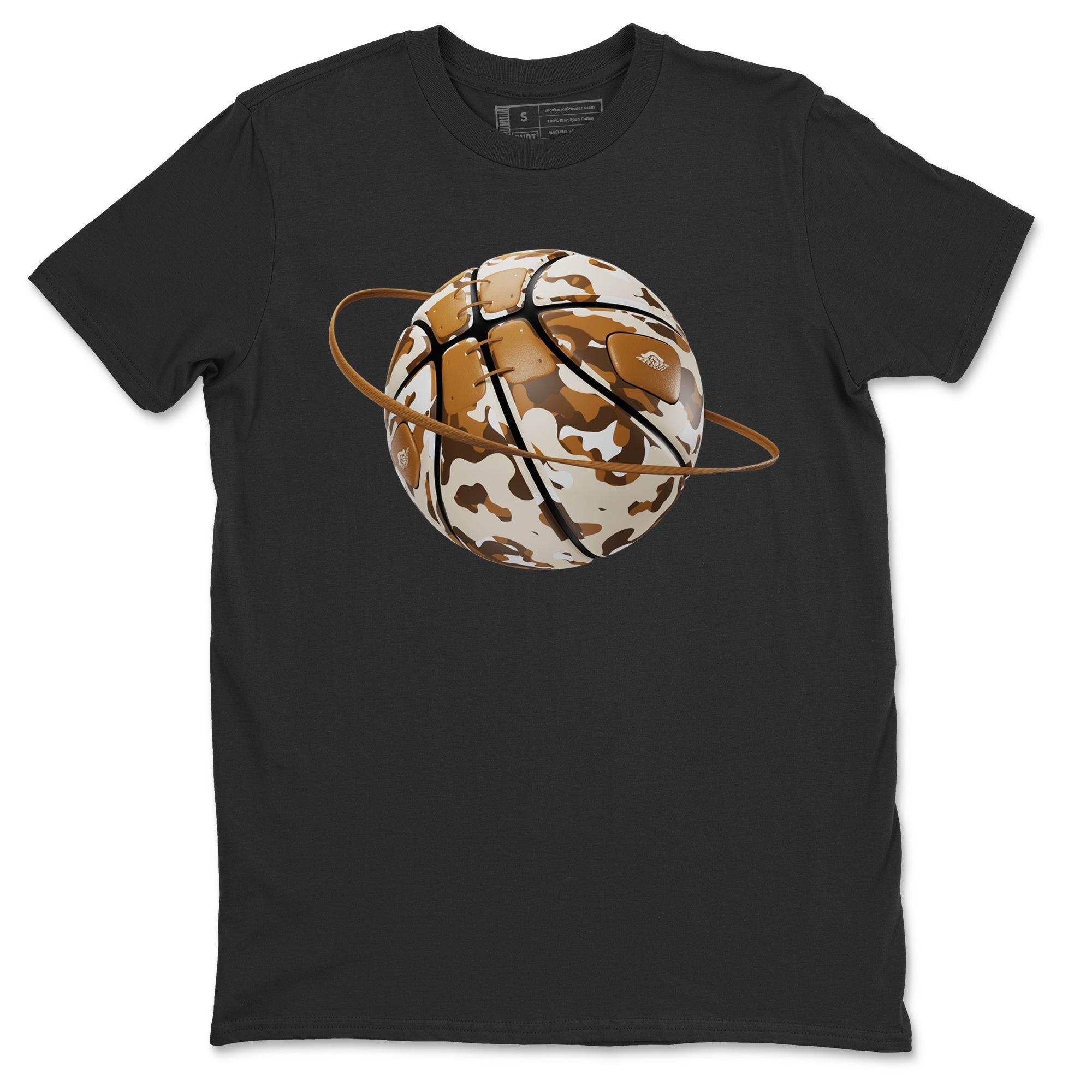 Camo Basketball Planet snkmatch Tee - Air Jordan 3 Palomino