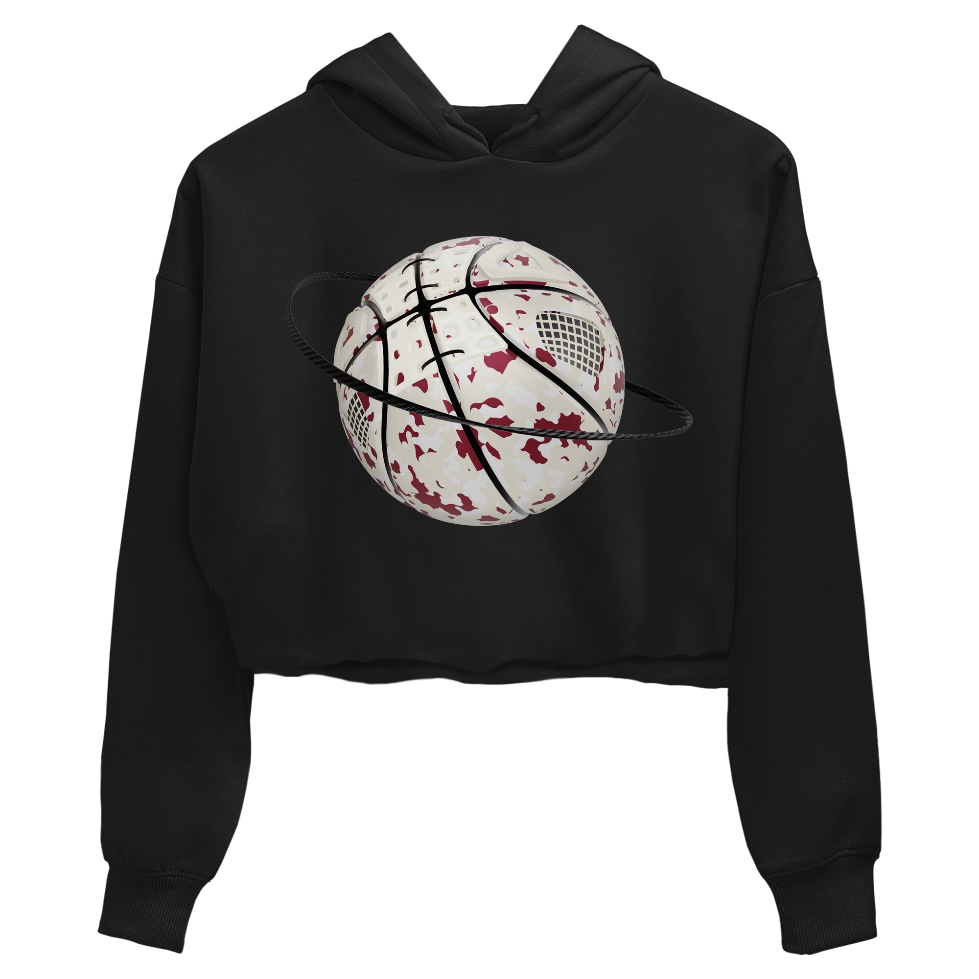 Camo Basketball Planet snkmatch Women's Top - Air Jordan 4 A Ma Maniere x Fossil Stone