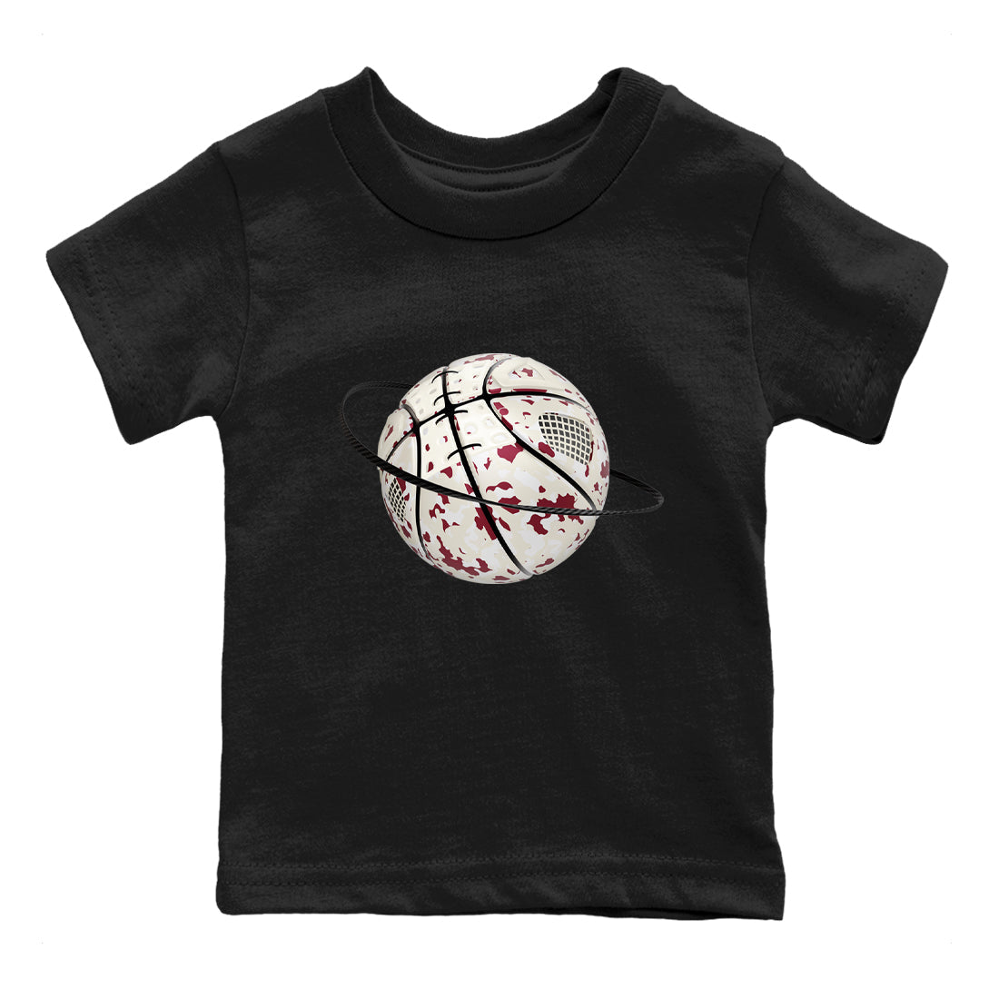 Camo Basketball Planet snkmatch Tees Kids - Air Jordan 4 A Ma Maniere x Fossil Stone