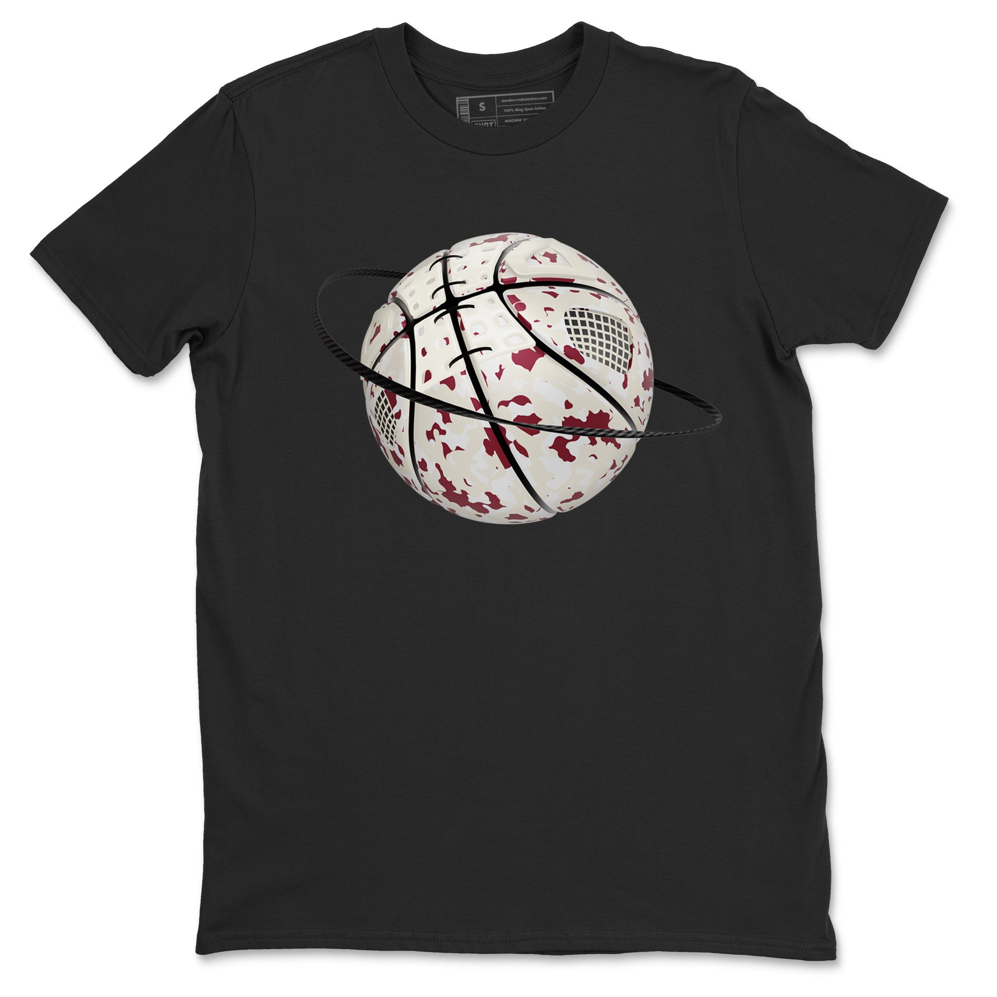 Camo Basketball Planet snkmatch Tees - Air Jordan 4 A Ma Maniere x Fossil Stone
