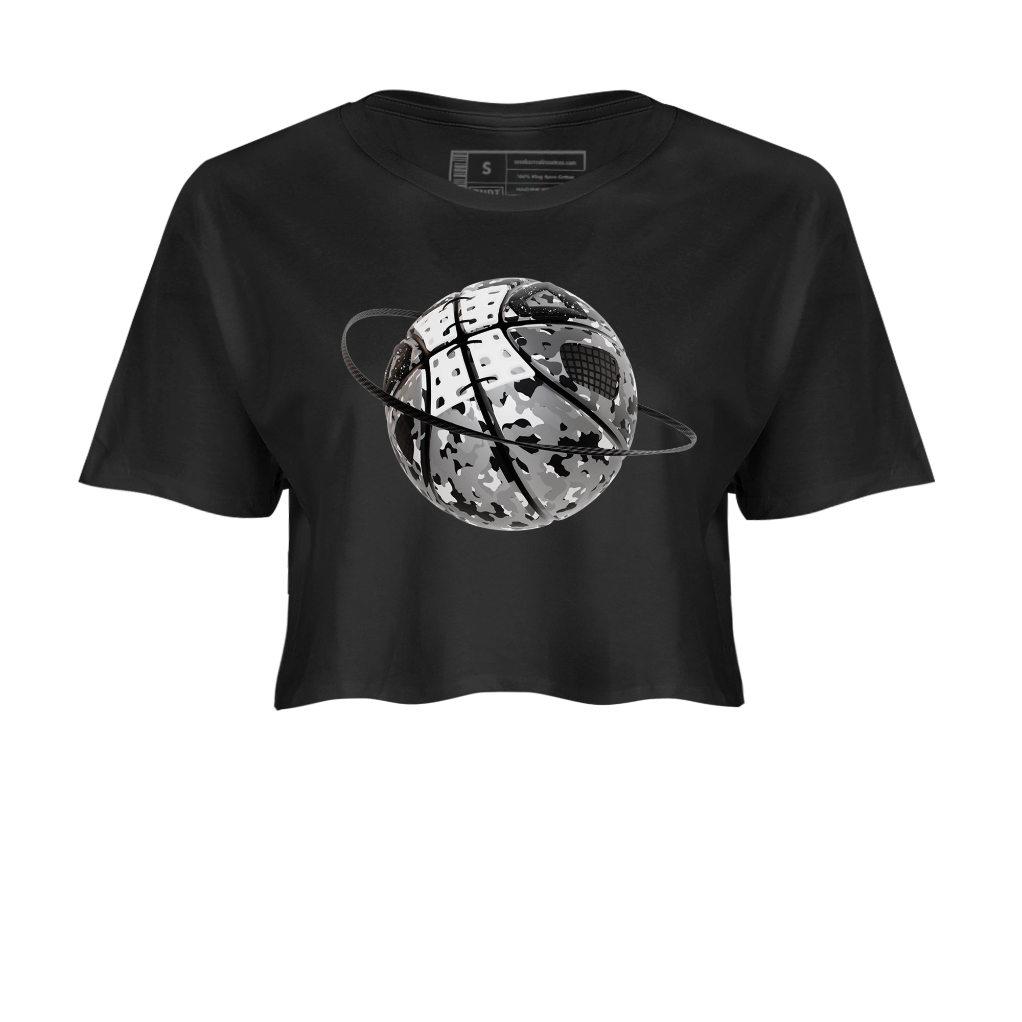 Camo Basketball Planet snkmatch Women's Top - Air Jordan 4 Fear