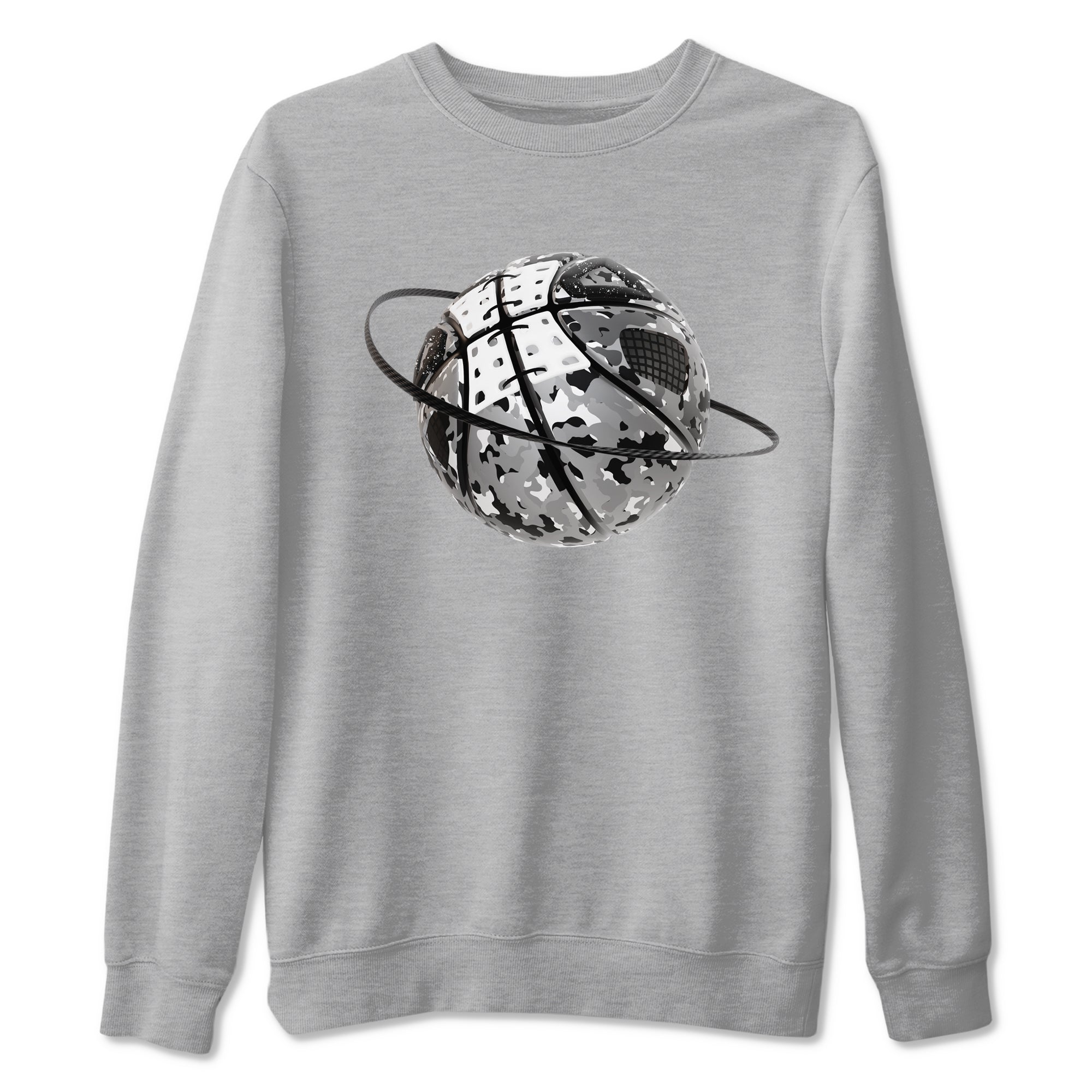 Camo Basketball Planet snkmatch Tees - Air Jordan 4 Fear