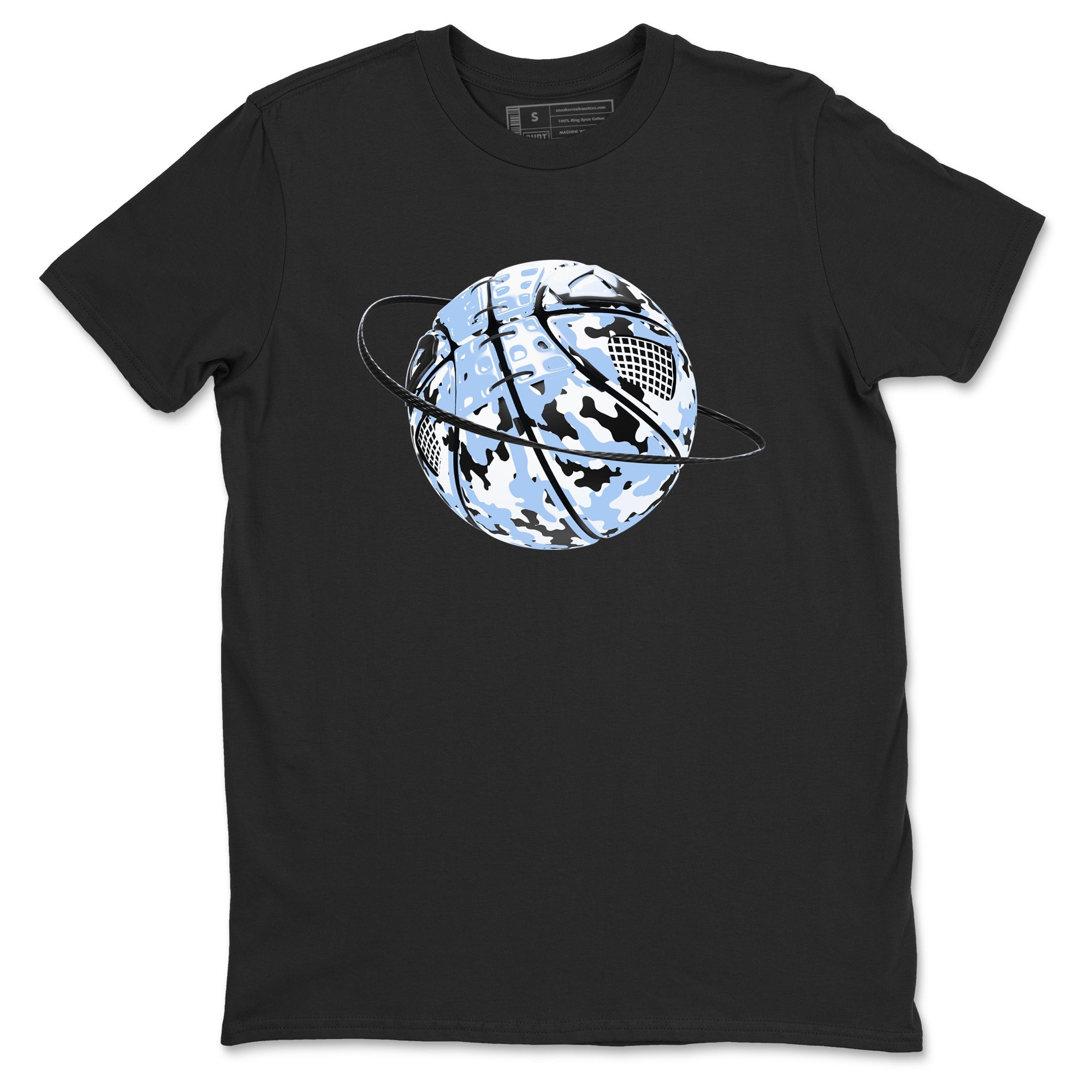 Camo Basketball Planet snkmatch Tees - Air Jordan 4 Forget Me Not