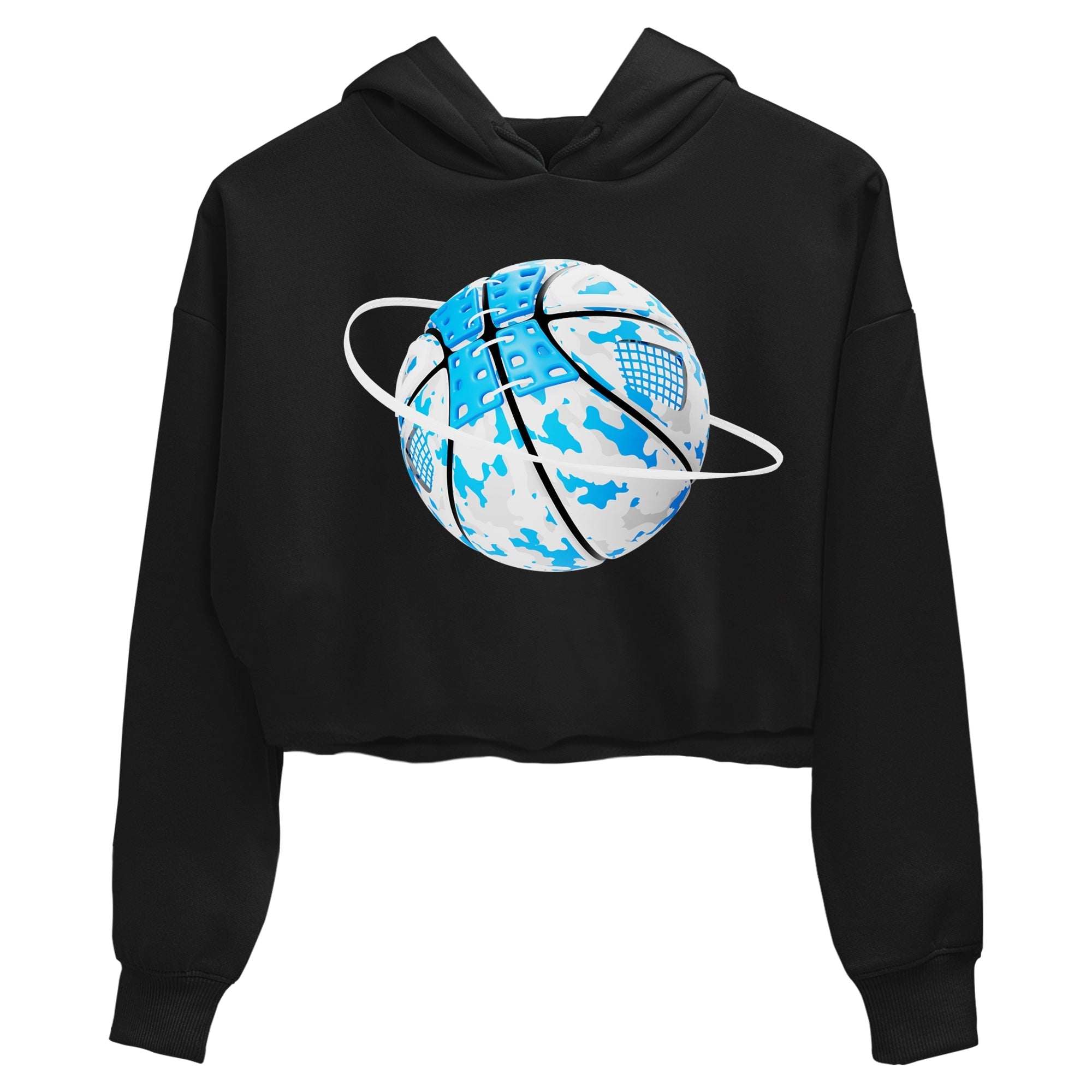 Camo Basketball Planet snkmatch Women's Top - Air Jordan 4 Military Blue