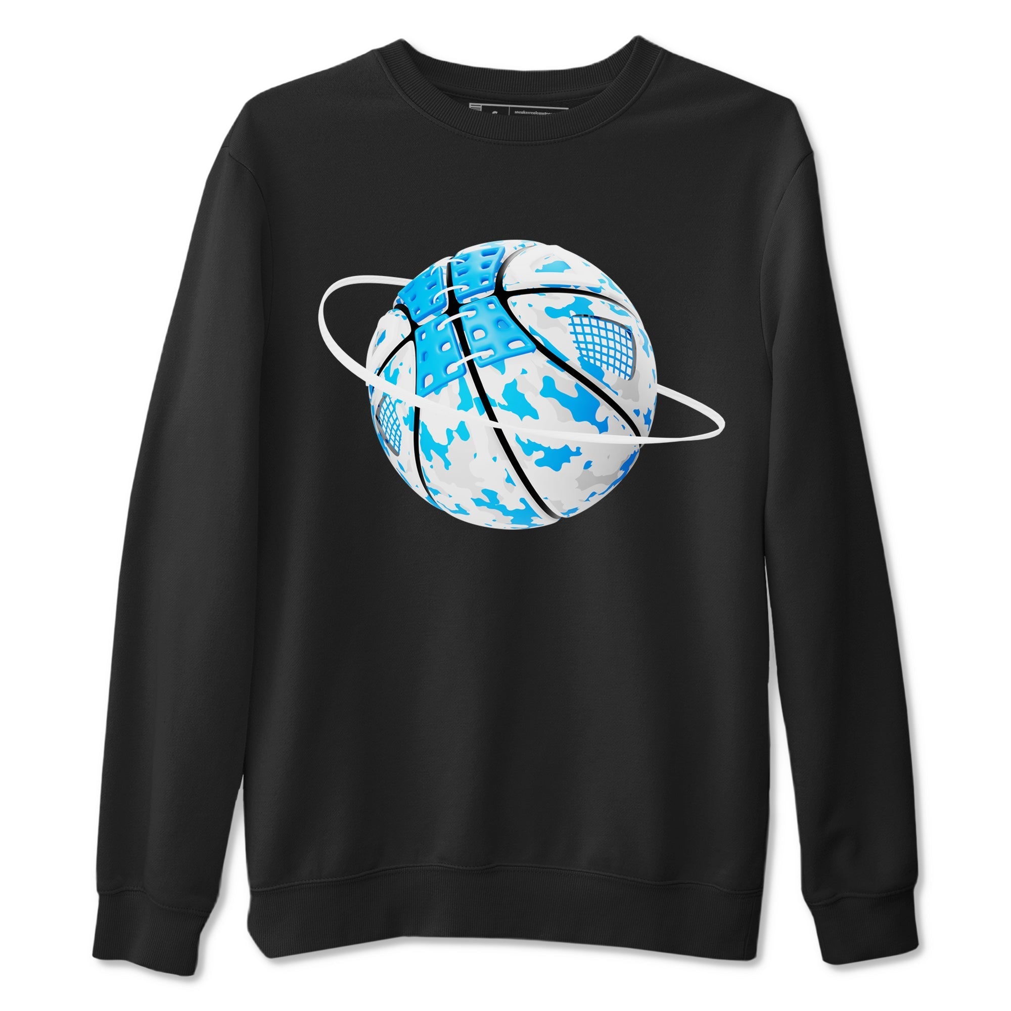 Camo Basketball Planet snkmatch Tees - Air Jordan 4 Military Blue