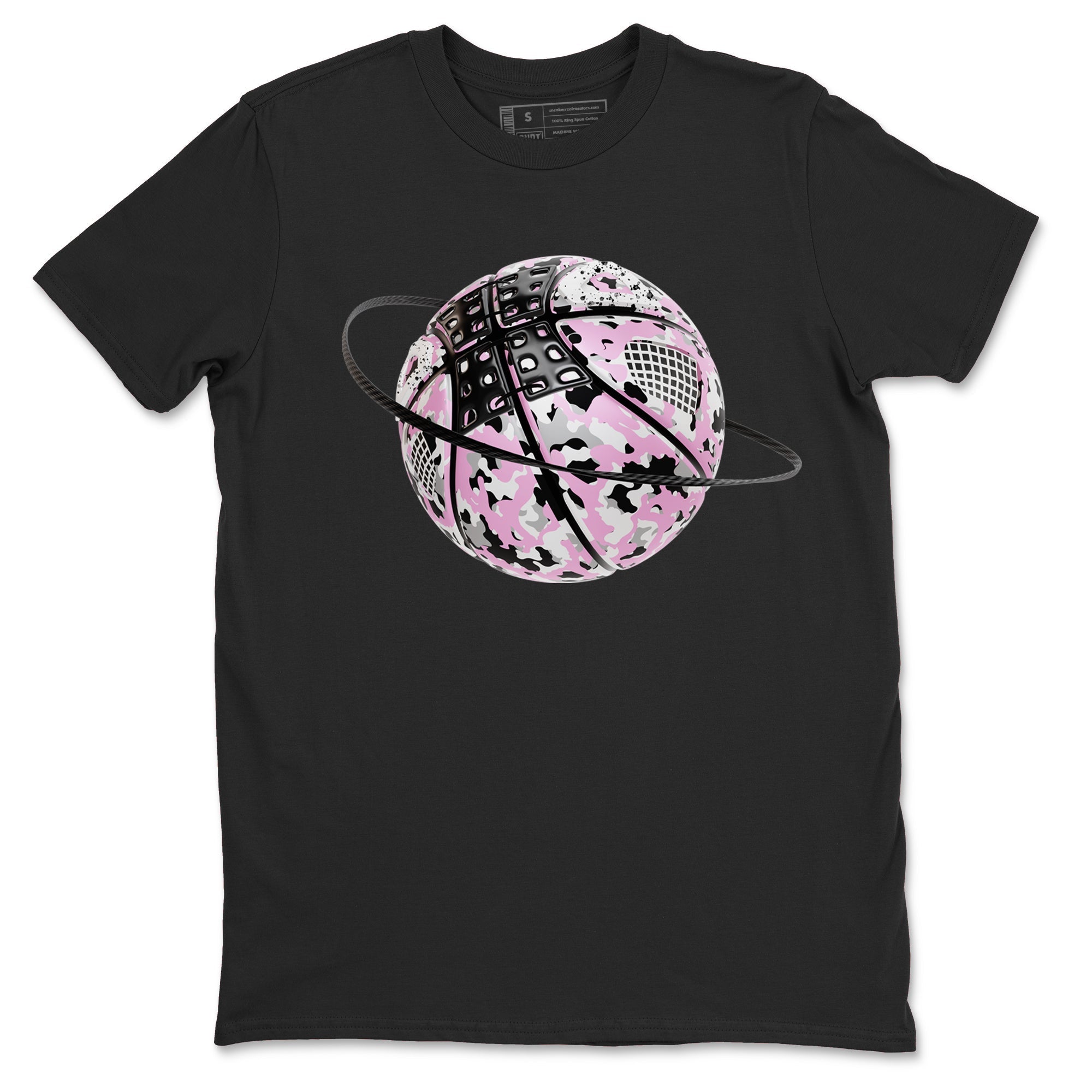 Camo Basketball Planet snkmatch Tees - Air Jordan 4 Orchid