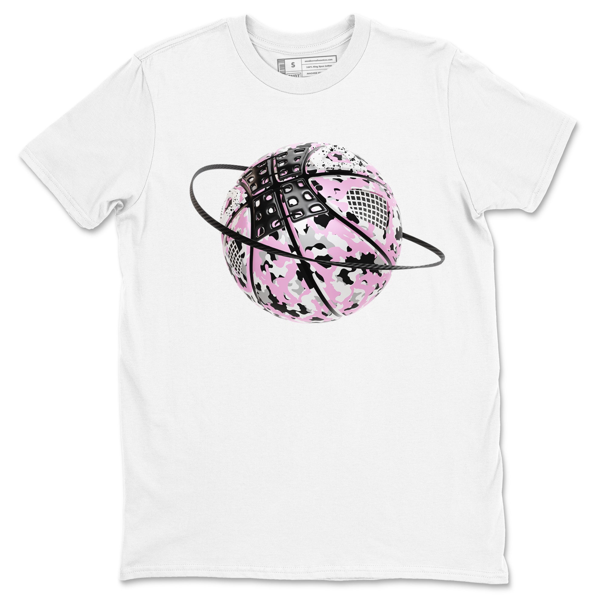 Camo Basketball Planet snkmatch Tees - Air Jordan 4 Orchid