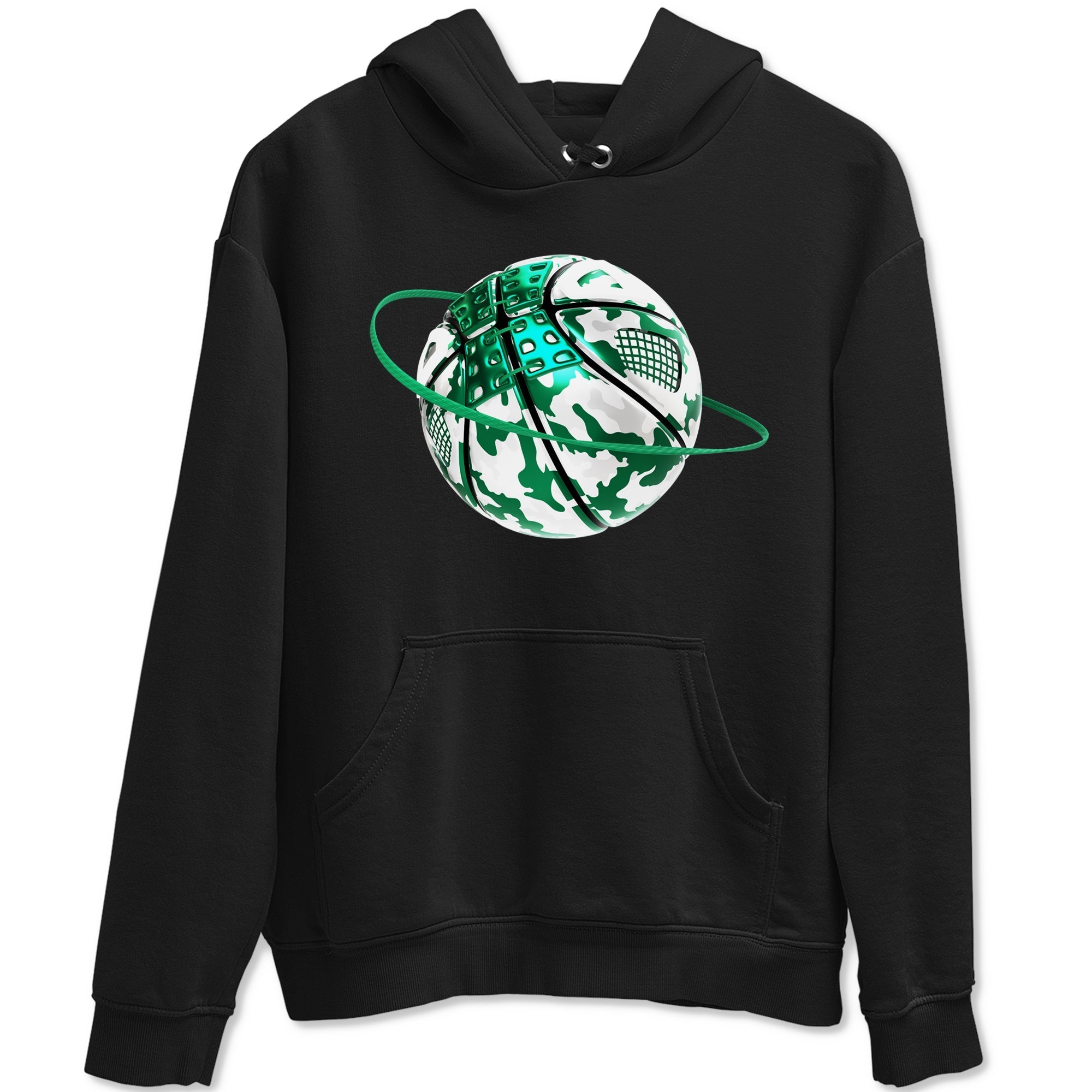 Camo Basketball Planet snkmatch Tees - Air Jordan 4 Oxidized Green