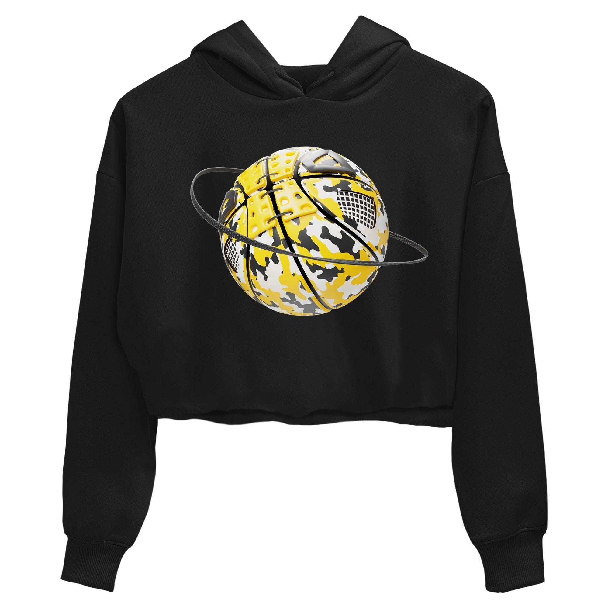 Camo Basketball Planet snkmatch Women's Top - Air Jordan 4 Vivid Sulfur