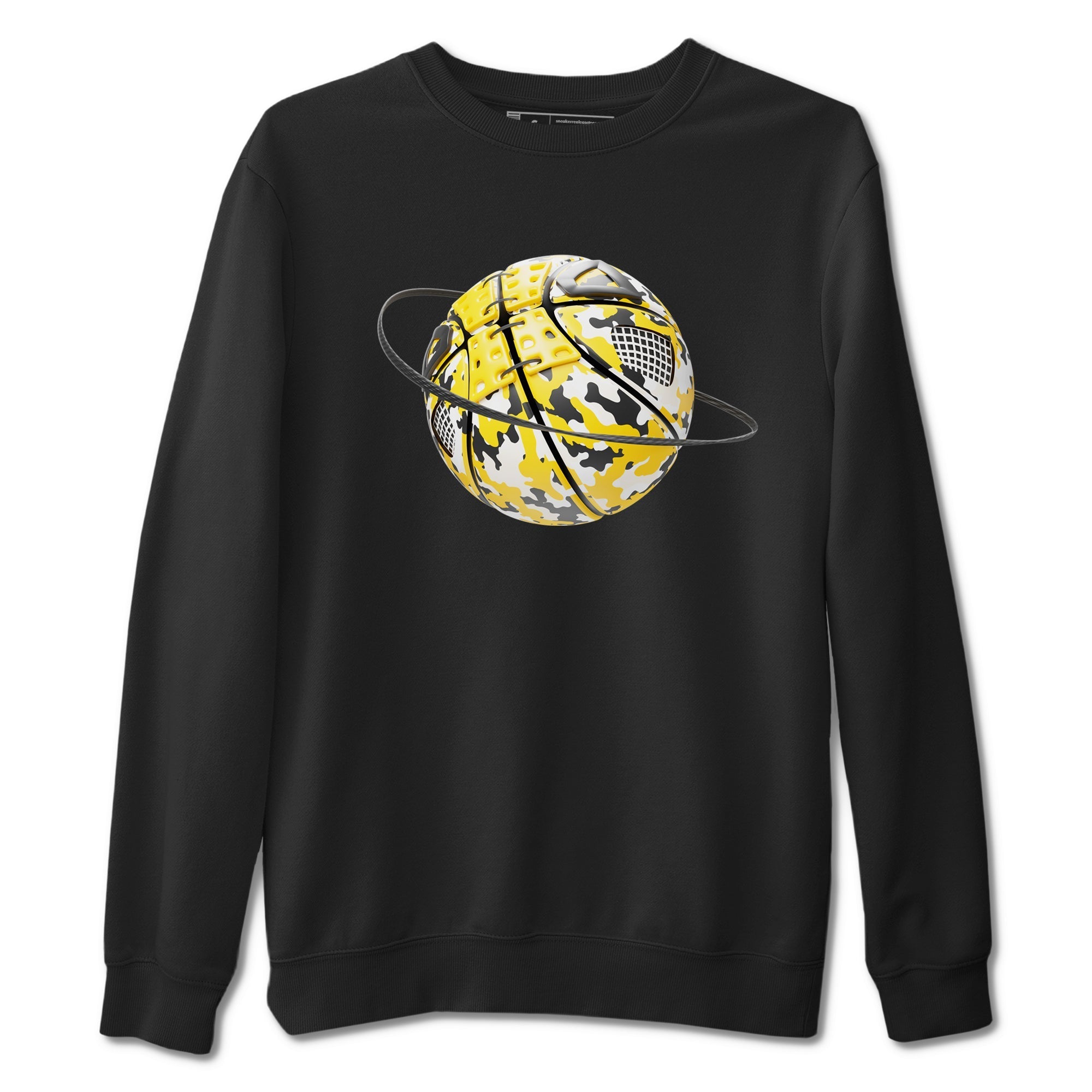 Camo Basketball Planet snkmatch Tees - Air Jordan 4 Vivid Sulfur