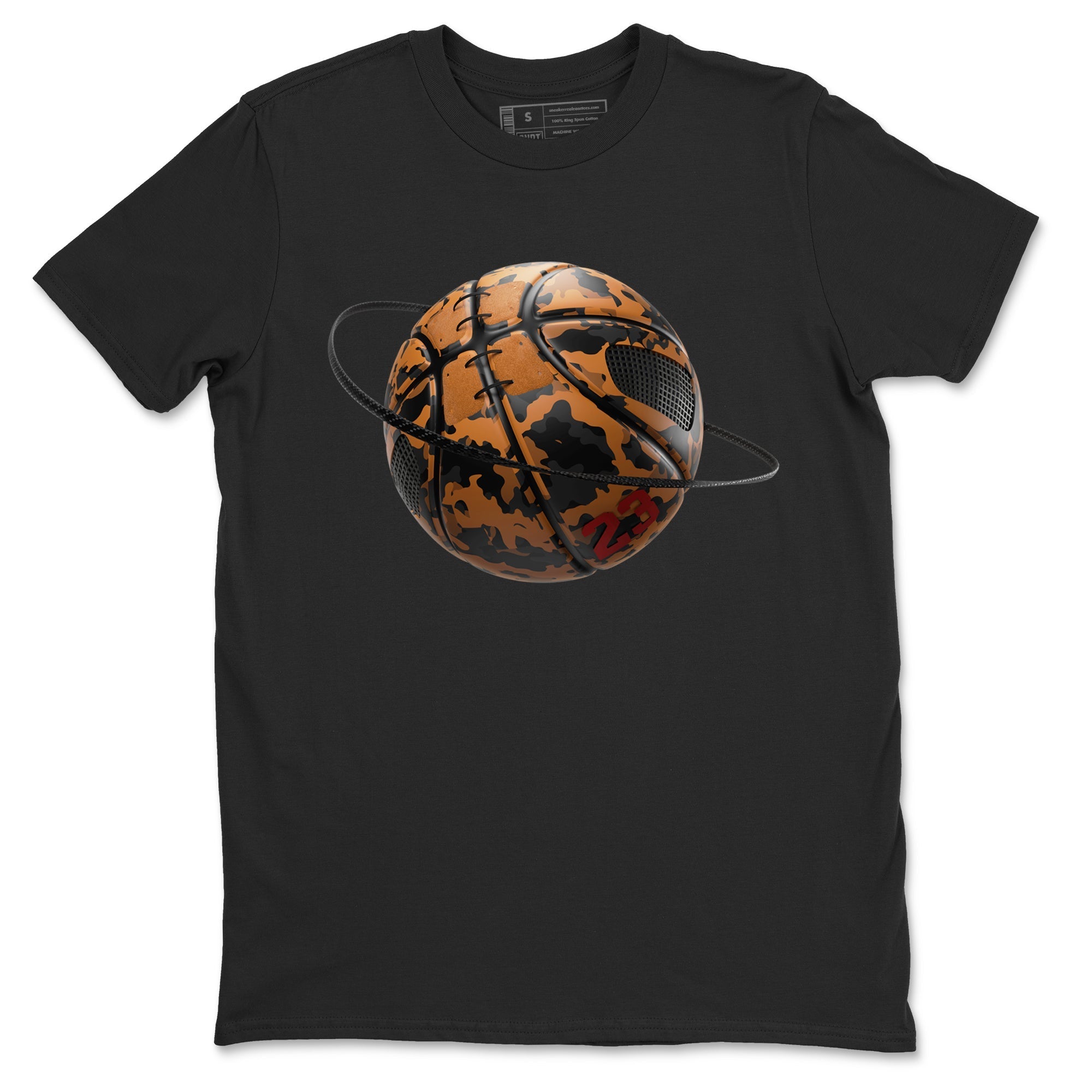 Camo Basketball Planet snkmatch Tees - Air Jordan 5 Archaeo Brown
