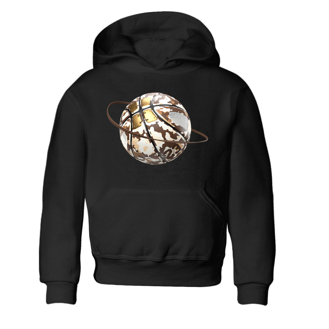 Camo Basketball Planet snkmatch Tees Kids - Air Jordan 5 Golden Ticket
