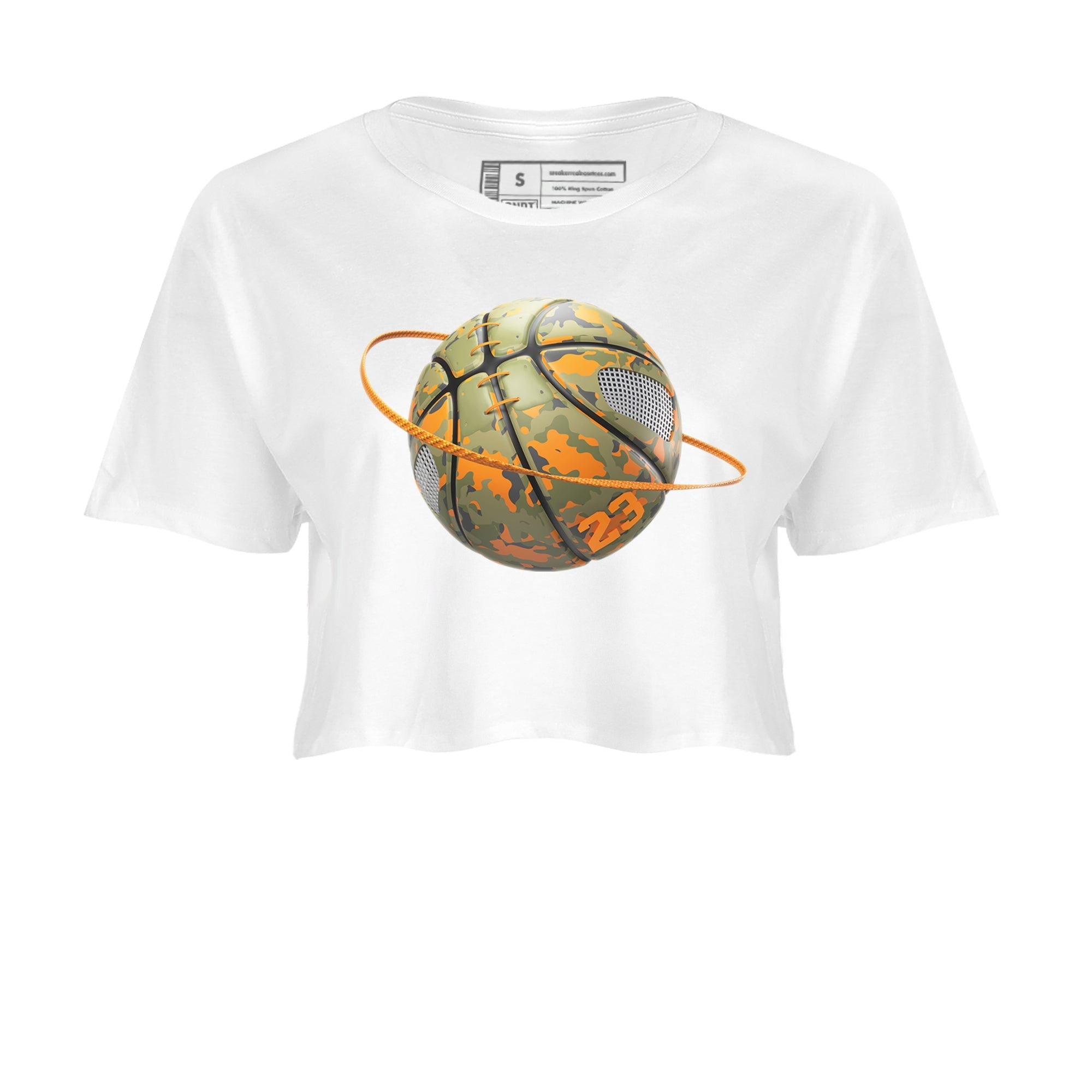 Camo Basketball Planet snkmatch Women's Top - Air Jordan 5 Olive