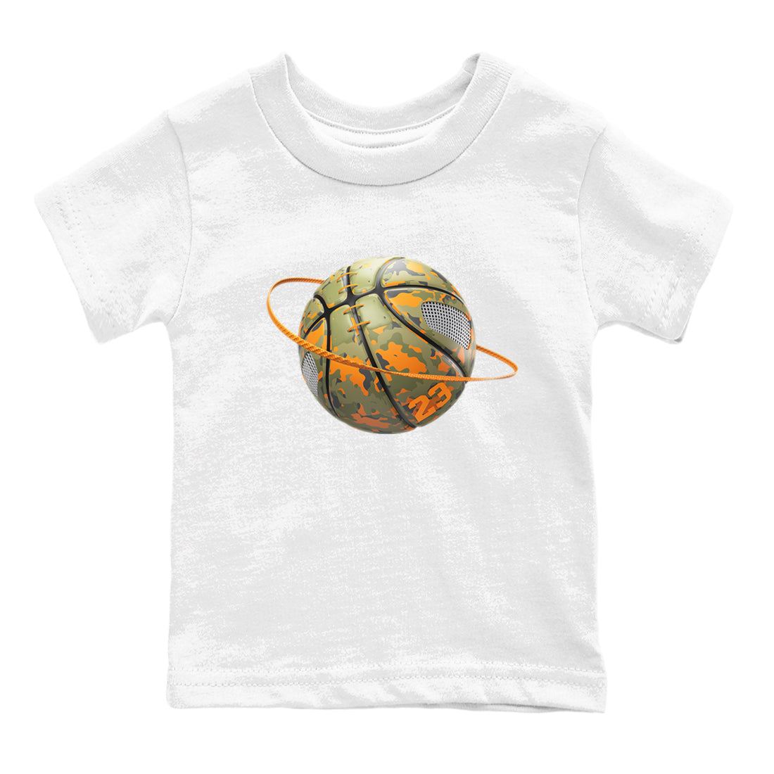 Camo Basketball Planet snkmatch Tees Kids - Air Jordan 5 Olive
