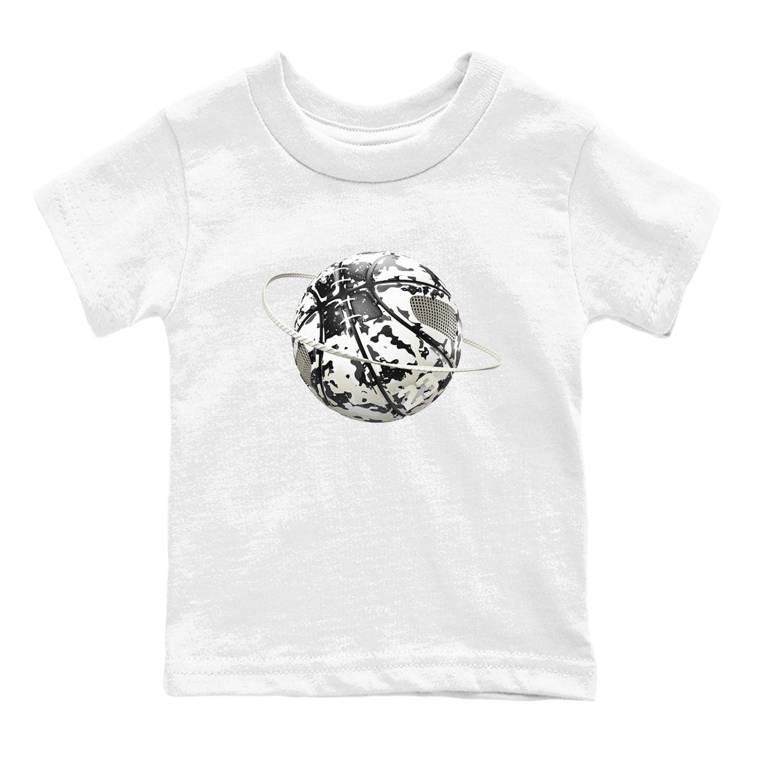 Camo Basketball Planet snkmatch Tees Kids - Air Jordan 5 Sail