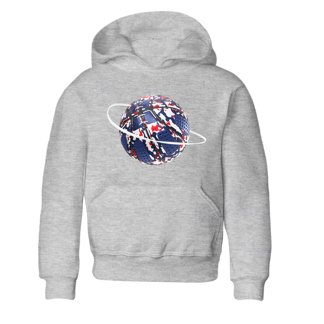 Camo Basketball Planet snkmatch Tees Kids - Air Jordan 6 White And Midnight Navy