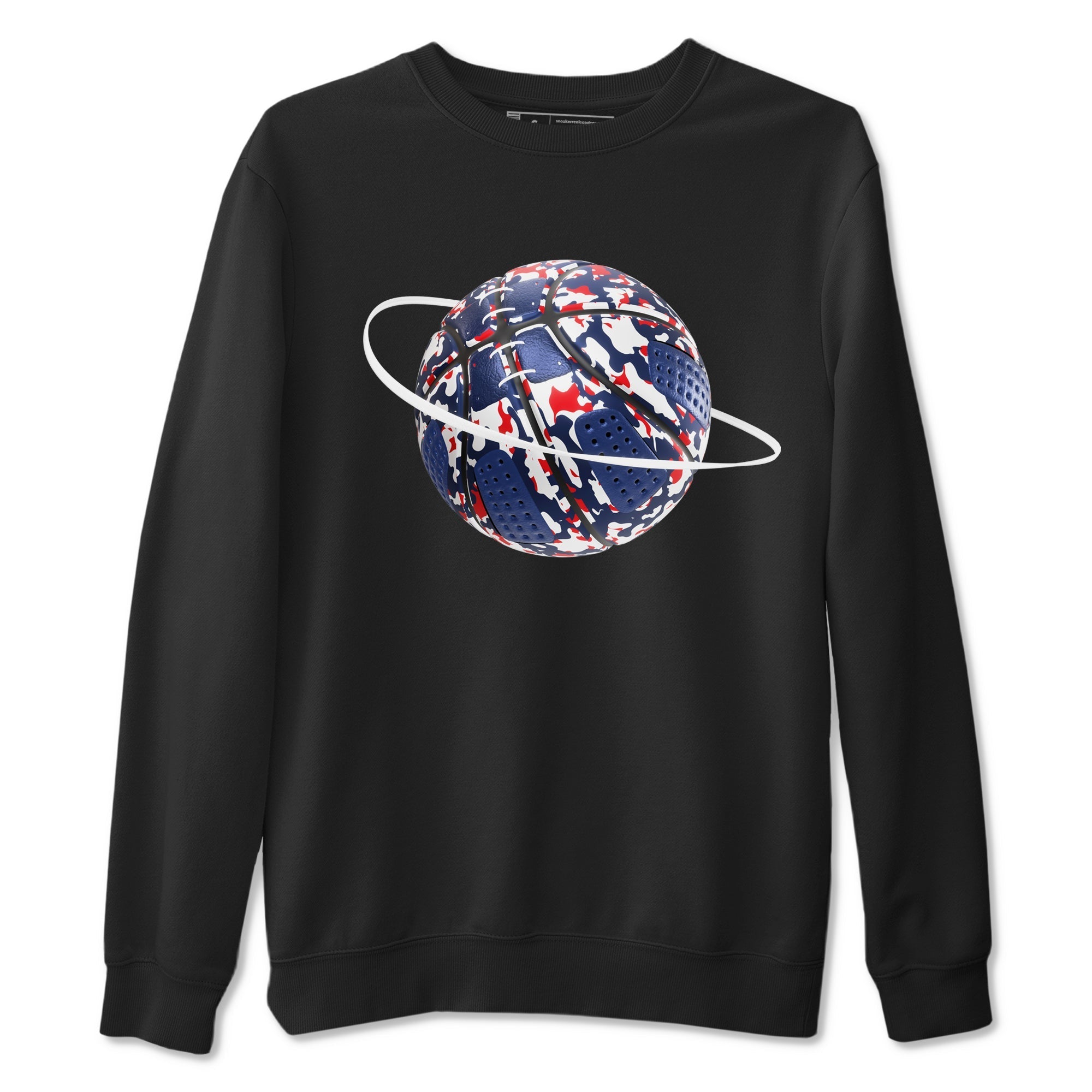 Camo Basketball Planet snkmatch Tees - Air Jordan 6 White And Midnight Navy