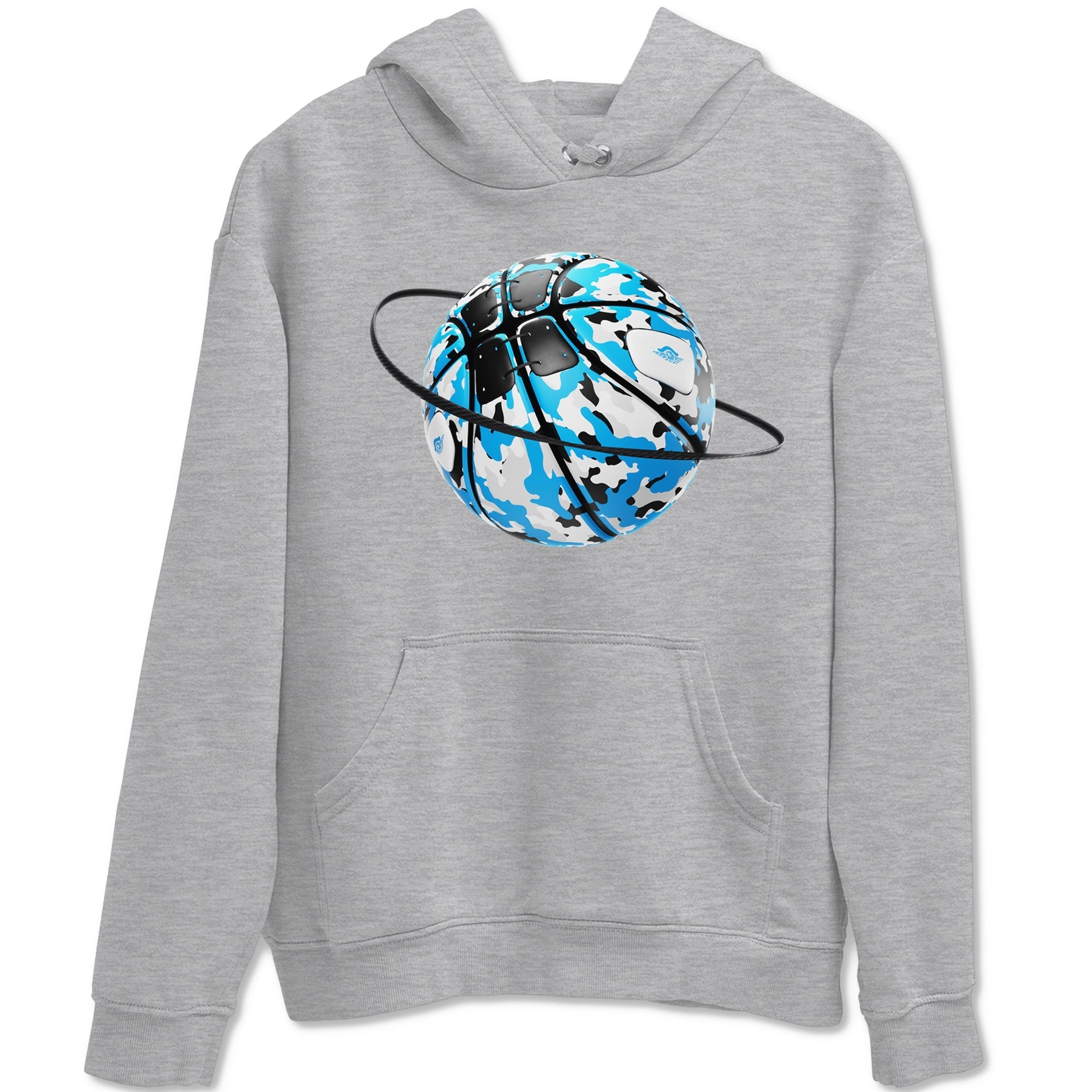 Camo Basketball Planet snkmatch Tees - Air Jordan 9 Powder Blue