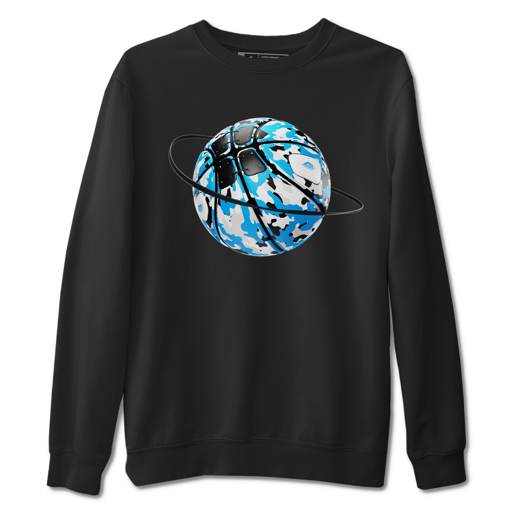 Camo Basketball Planet snkmatch Tees - Air Jordan 9 Powder Blue