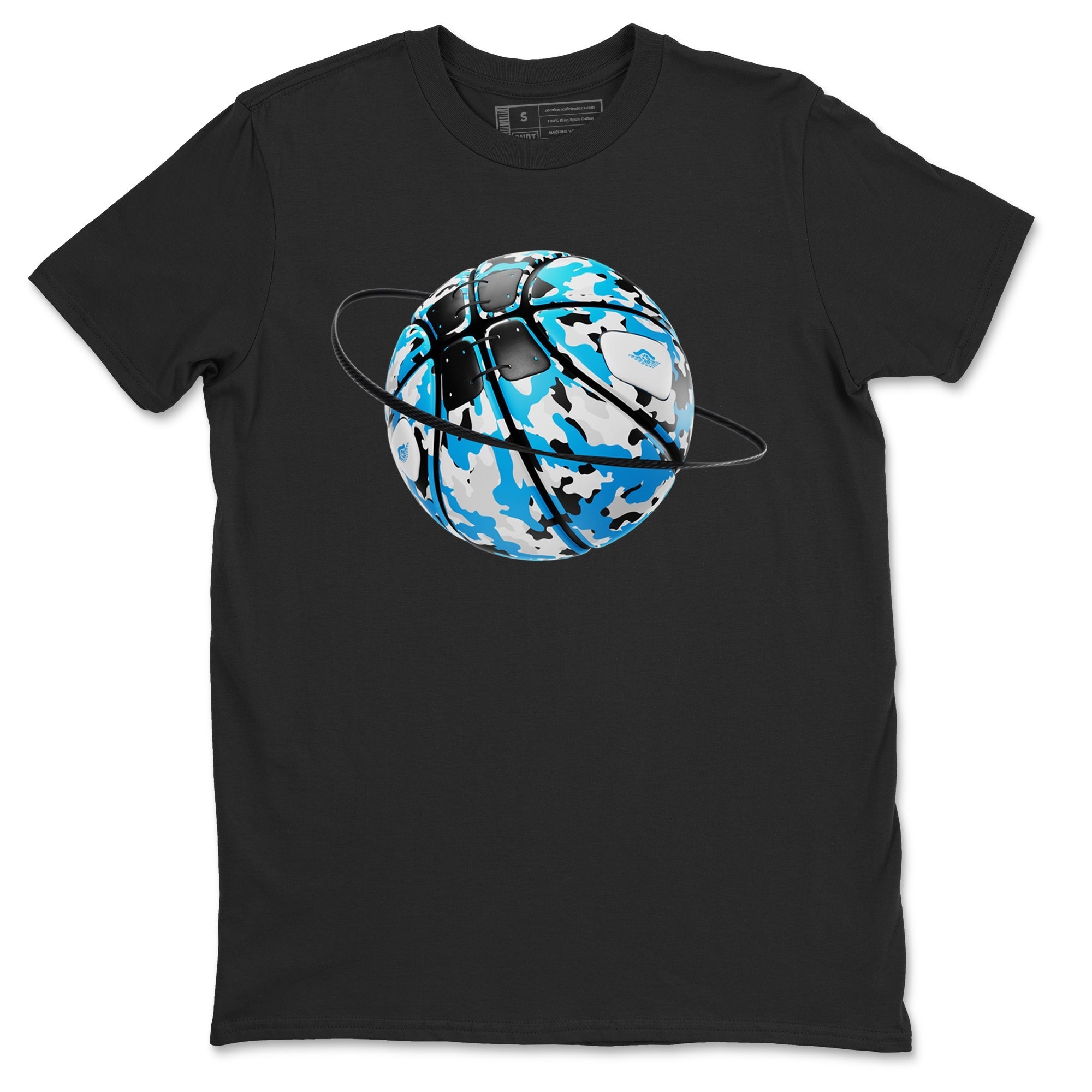 Camo Basketball Planet snkmatch Tees - Air Jordan 9 Powder Blue