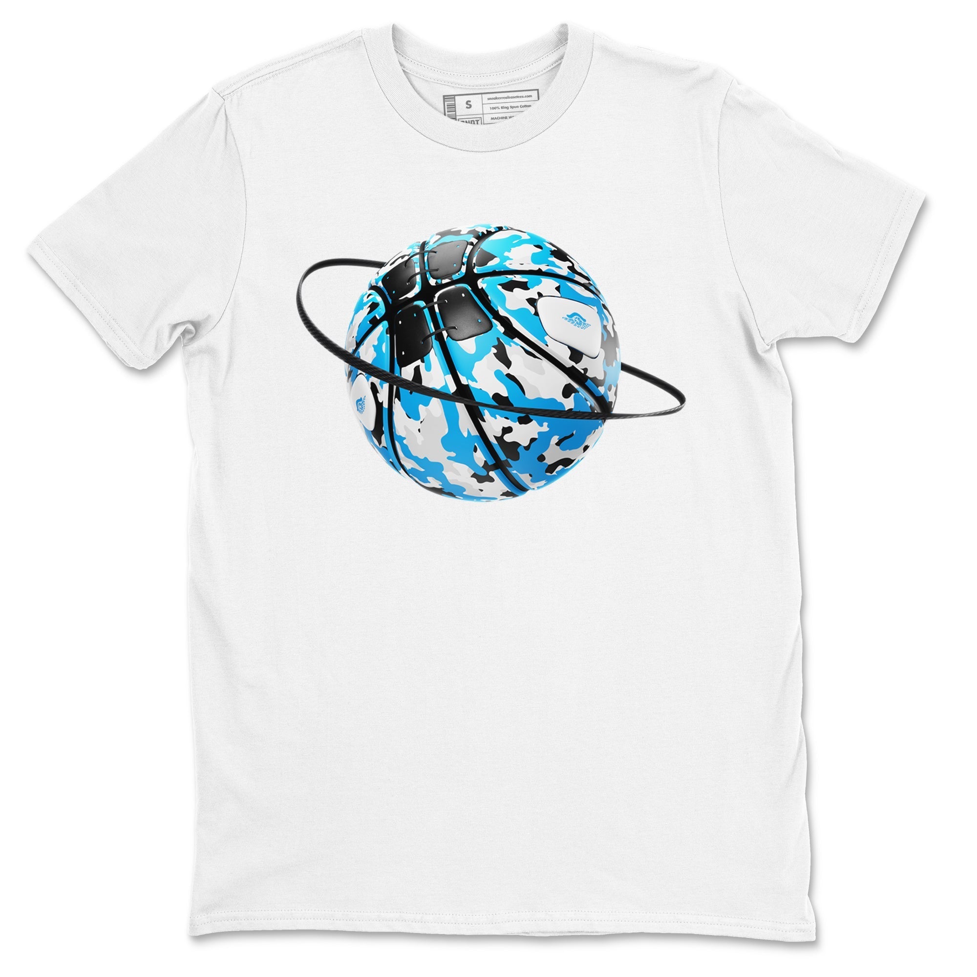 Camo Basketball Planet snkmatch Tees - Air Jordan 9 Powder Blue