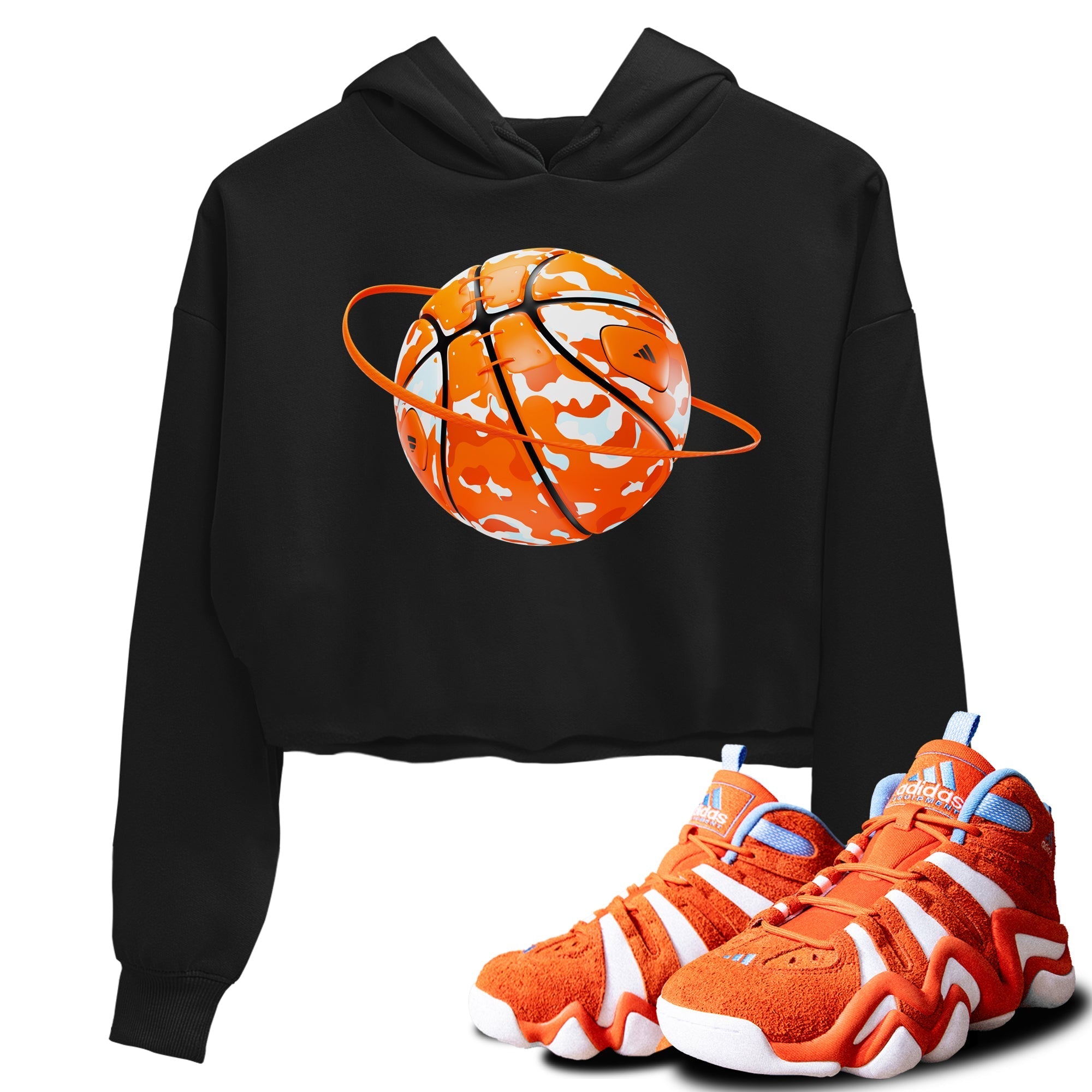 Camo Basketball Planet snkmatch Women's Top - Crazy 8 Team Orange