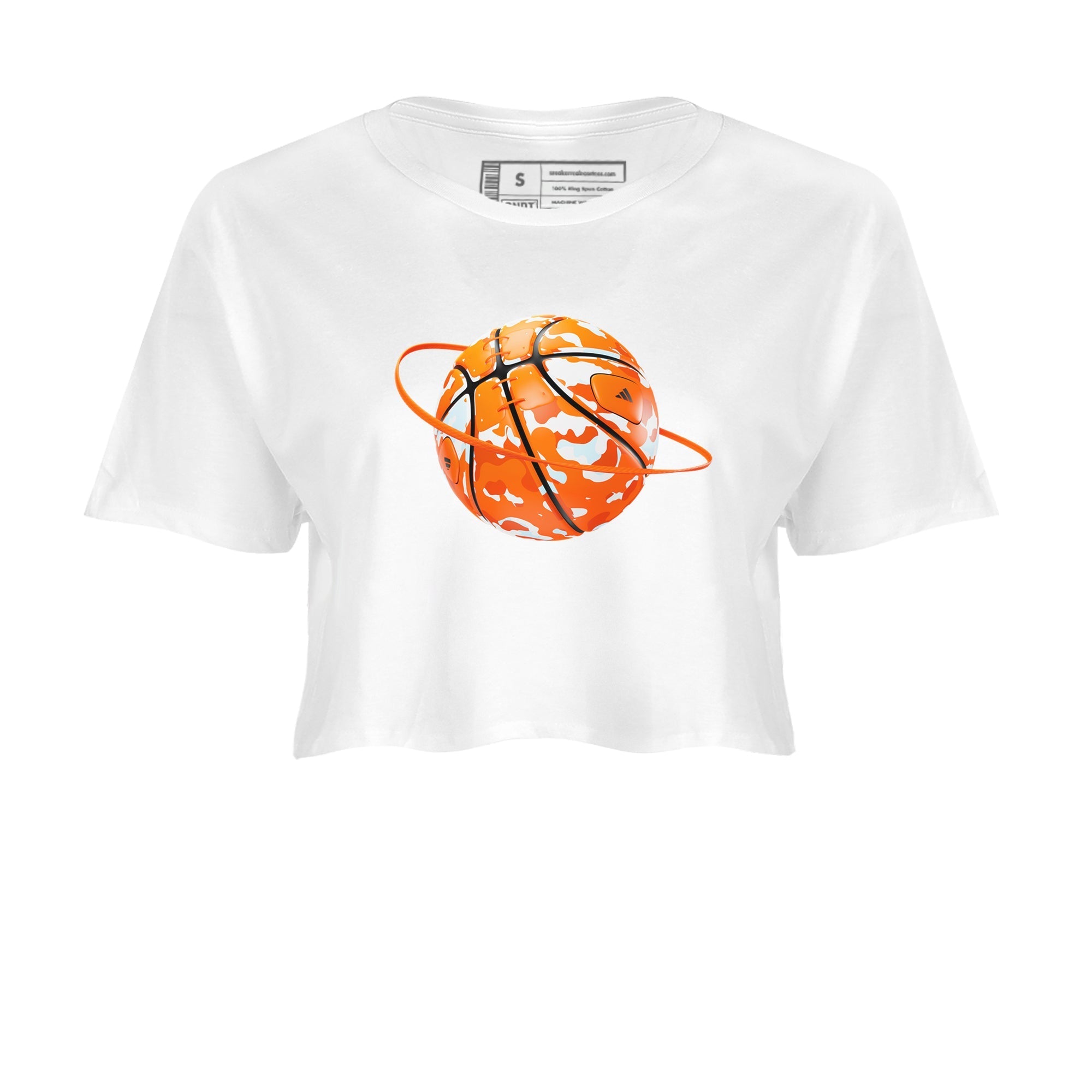 Camo Basketball Planet snkmatch Women's Top - Crazy 8 Team Orange
