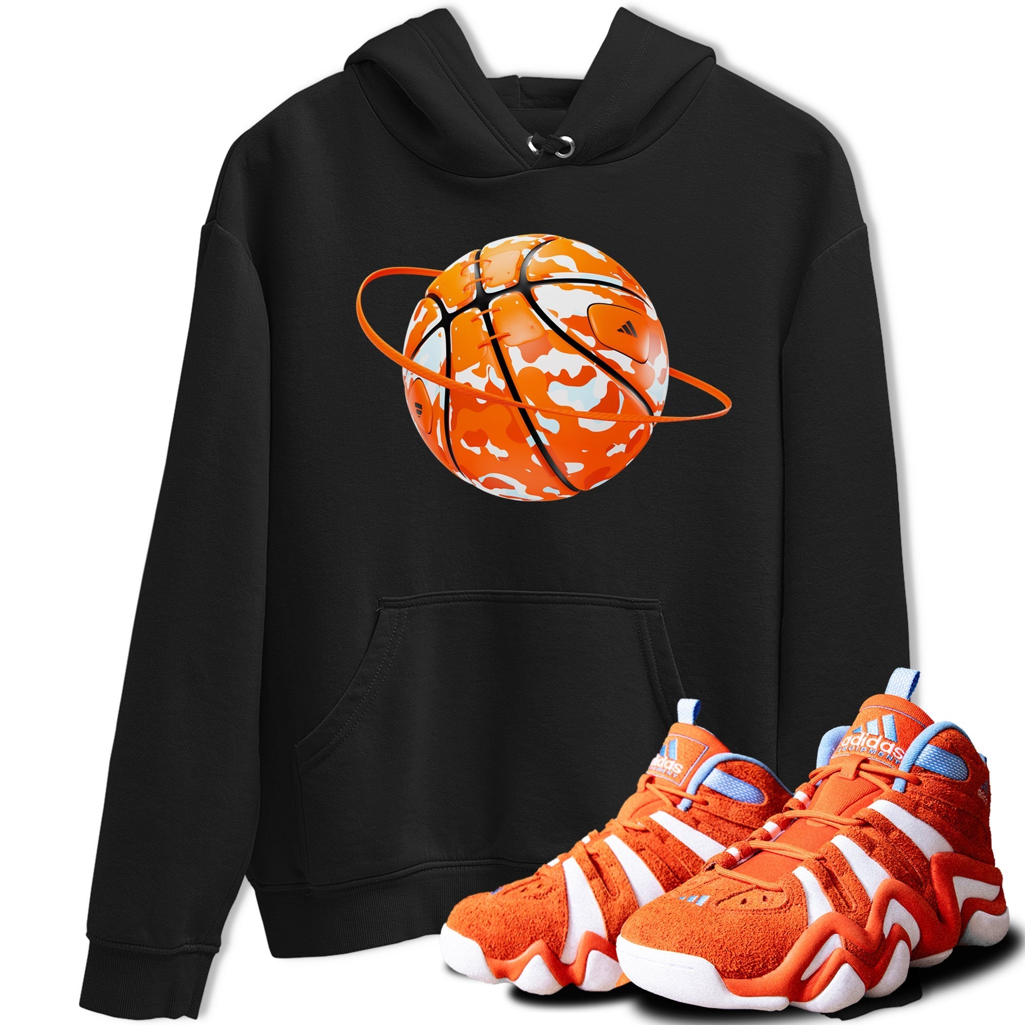 Camo Basketball Planet snkmatch Tee - Crazy 8 Team Orange