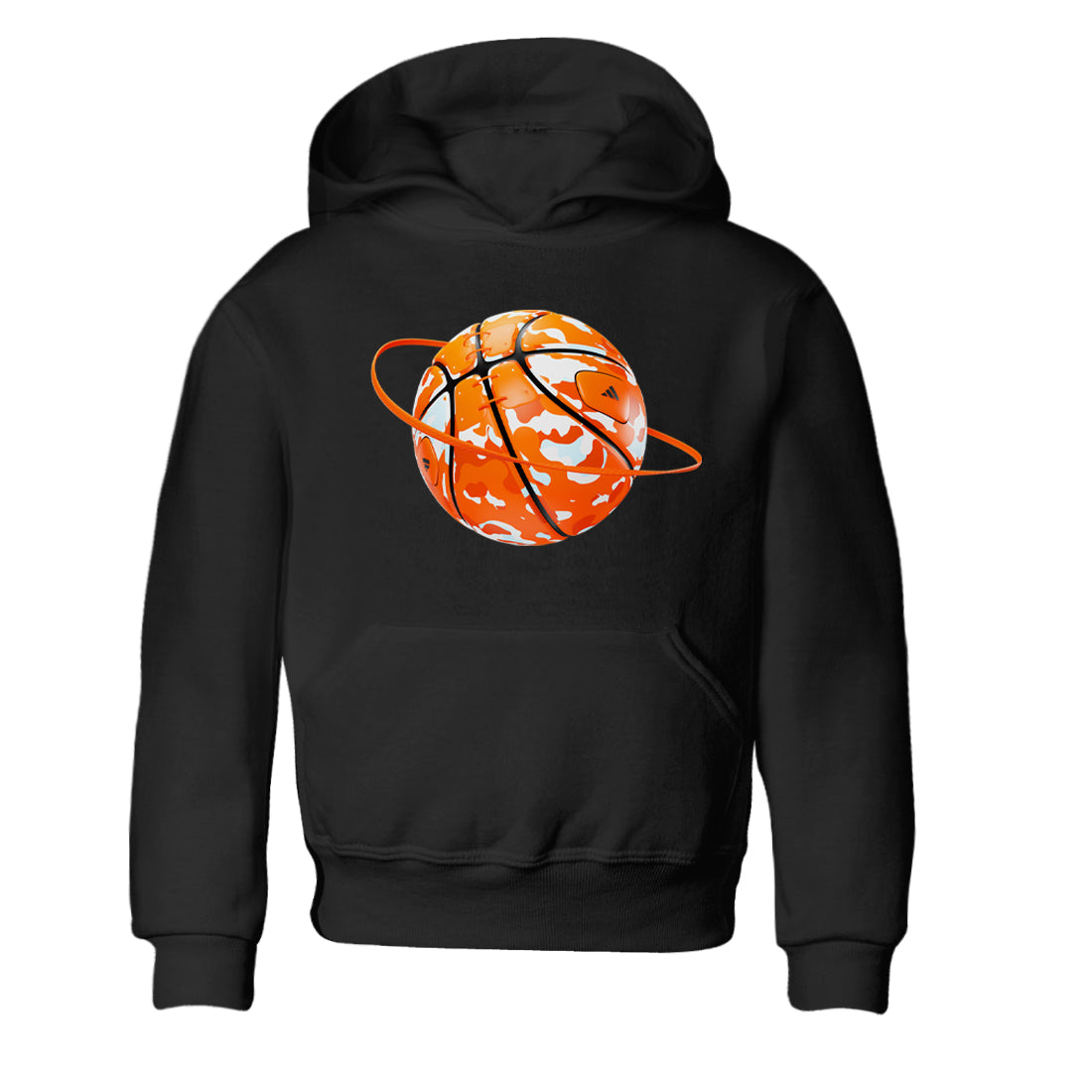 Camo Basketball Planet snkmatch Tee Kids - Crazy 8 Team Orange