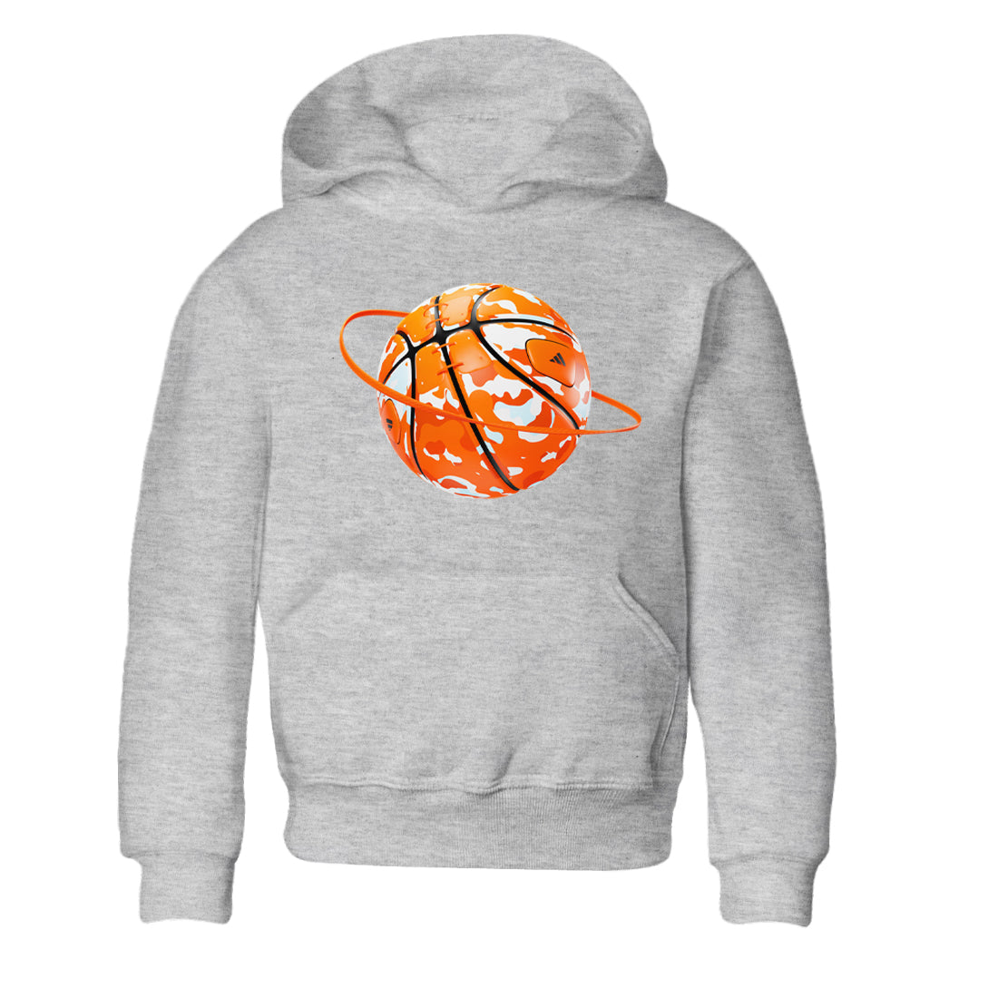 Camo Basketball Planet snkmatch Tee Kids - Crazy 8 Team Orange