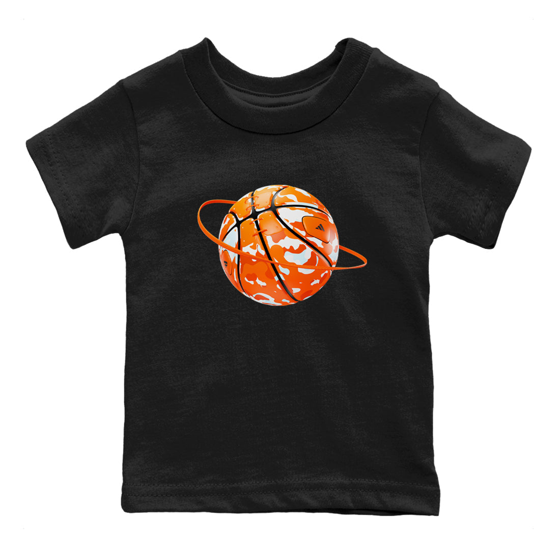 Camo Basketball Planet snkmatch Tee Kids - Crazy 8 Team Orange