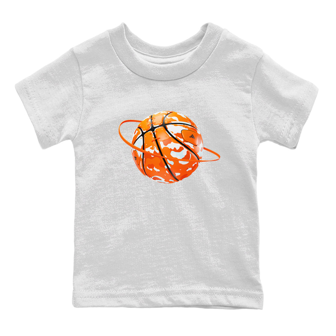 Camo Basketball Planet snkmatch Tee Kids - Crazy 8 Team Orange