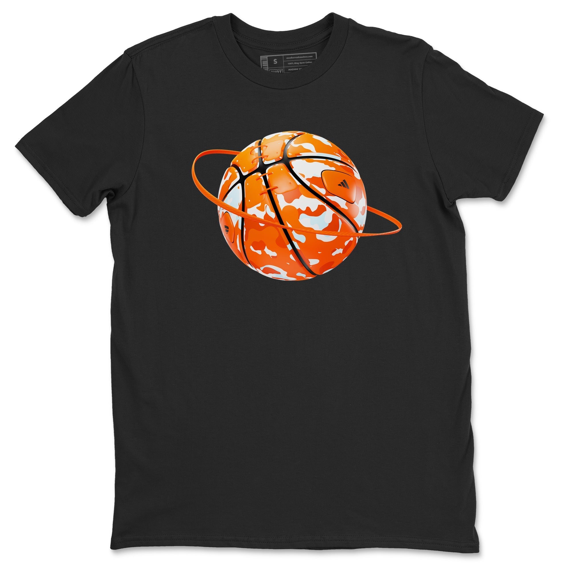 Camo Basketball Planet snkmatch Tee - Crazy 8 Team Orange