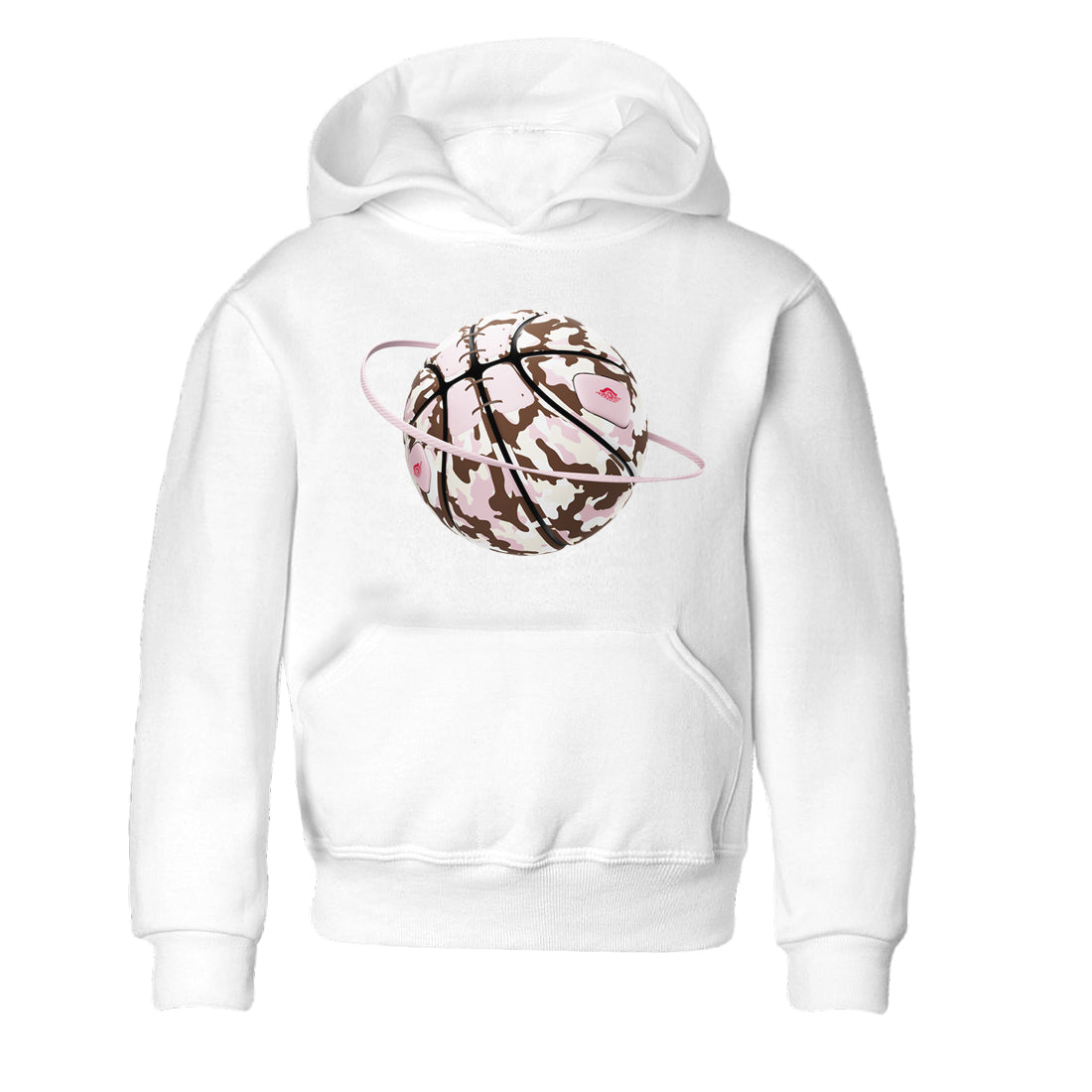 Camo Basketball Planet snkmatch Tees Kids - Dunk Cacao Wow And Pink Foam