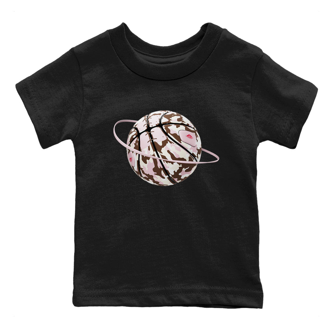 Camo Basketball Planet snkmatch Tees Kids - Dunk Cacao Wow And Pink Foam