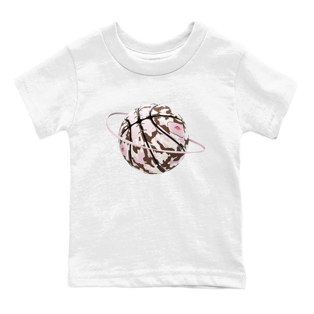 Camo Basketball Planet snkmatch Tees Kids - Dunk Cacao Wow And Pink Foam