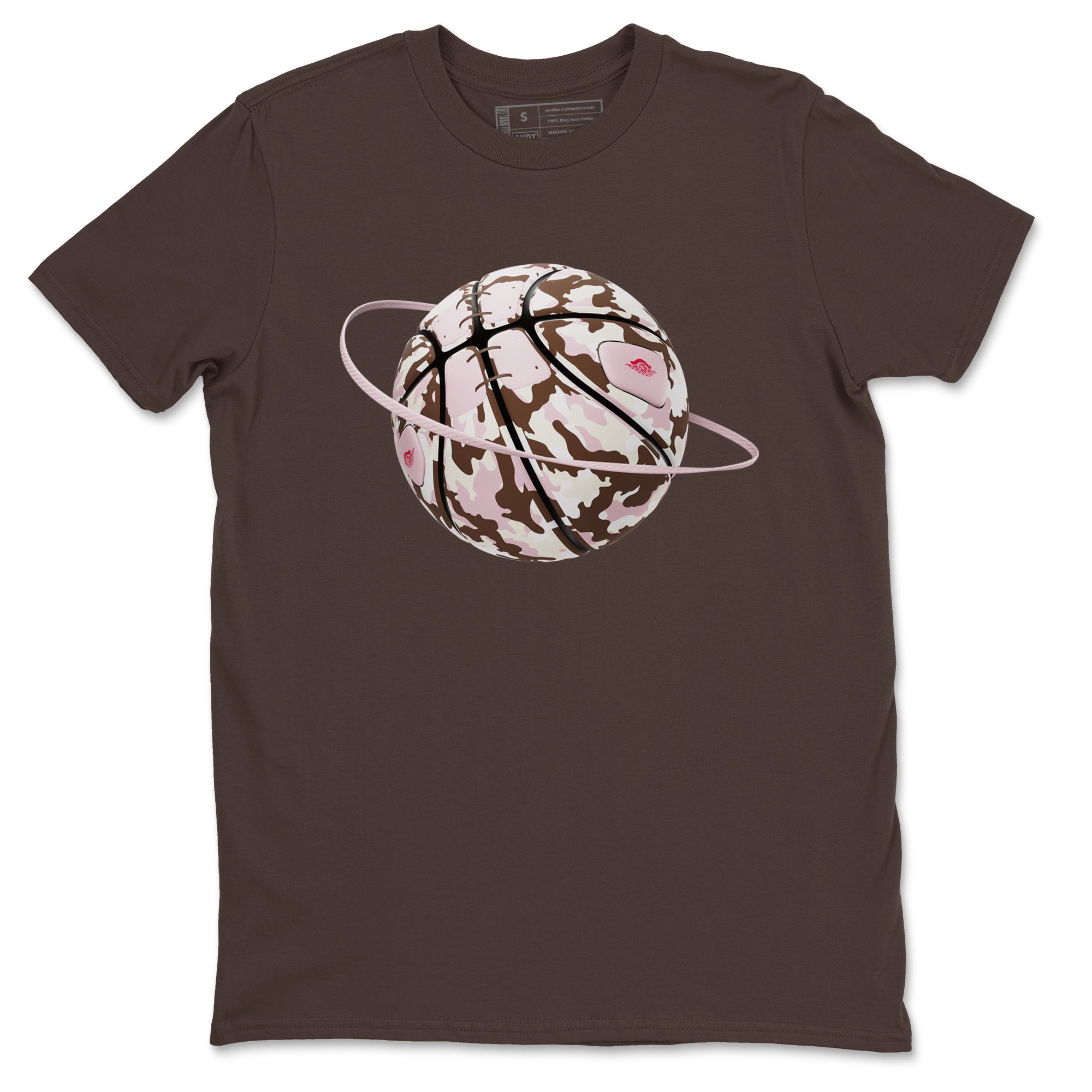 Camo Basketball Planet snkmatch Tees - Dunk Cacao Wow And Pink Foam