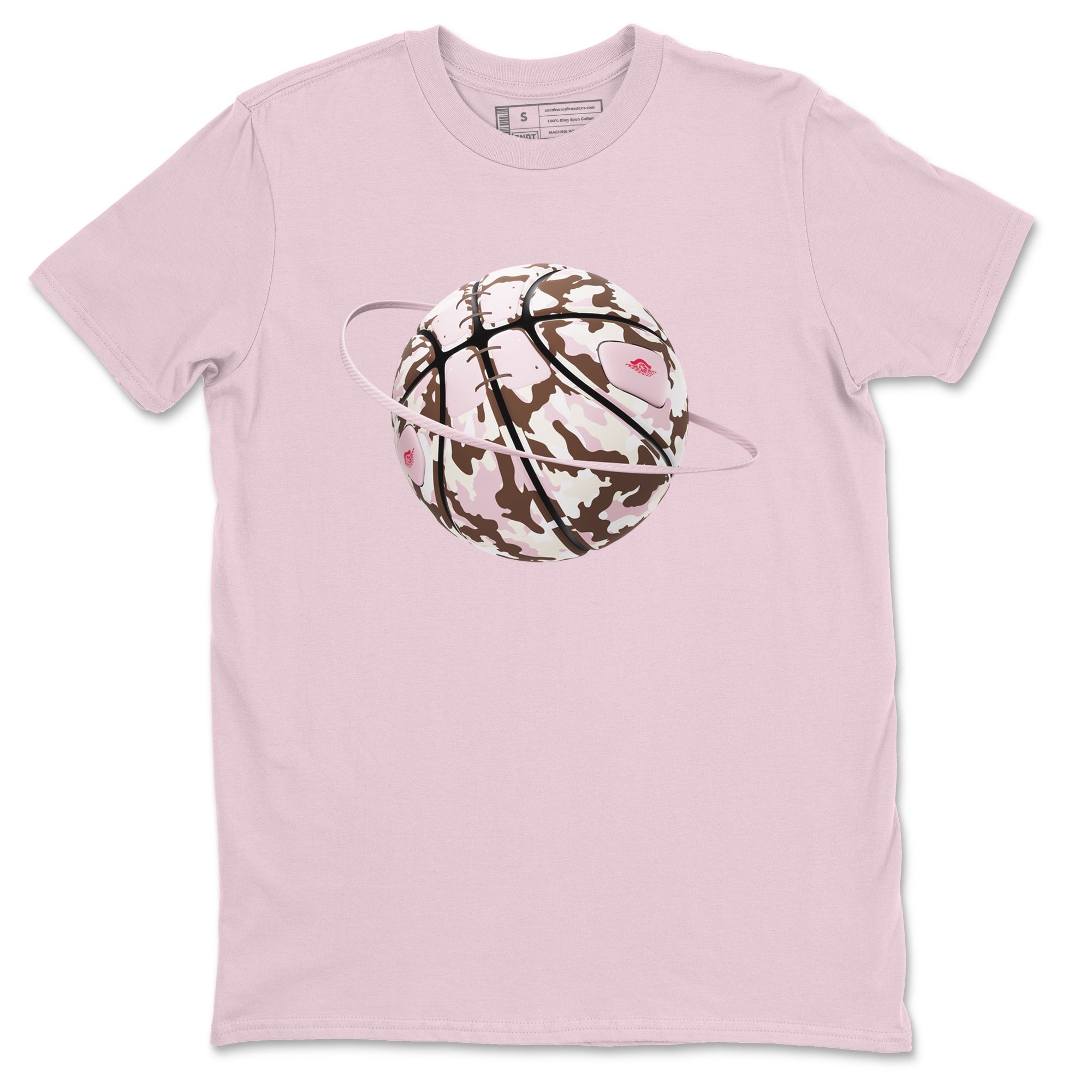 Camo Basketball Planet snkmatch Tees - Dunk Cacao Wow And Pink Foam