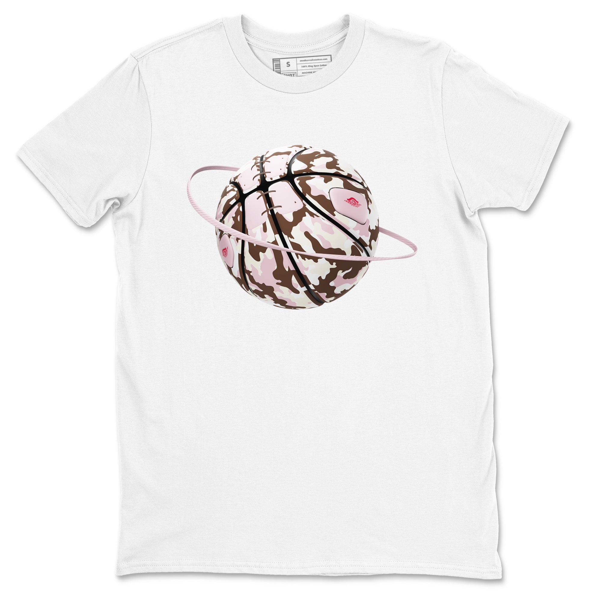 Camo Basketball Planet snkmatch Tees - Dunk Cacao Wow And Pink Foam
