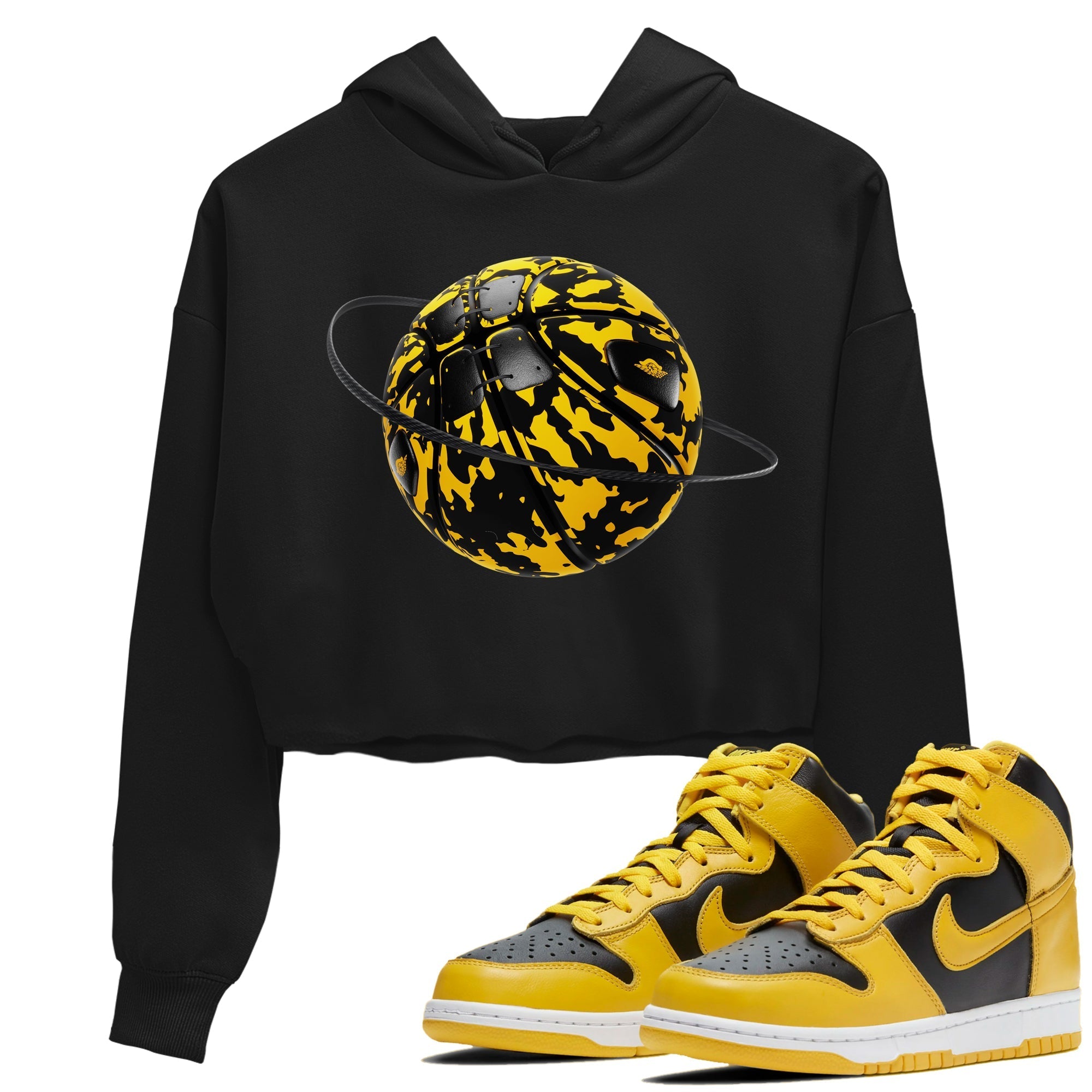 Camo Basketball Planet snkmatch Women's Top - Dunk High Pollen