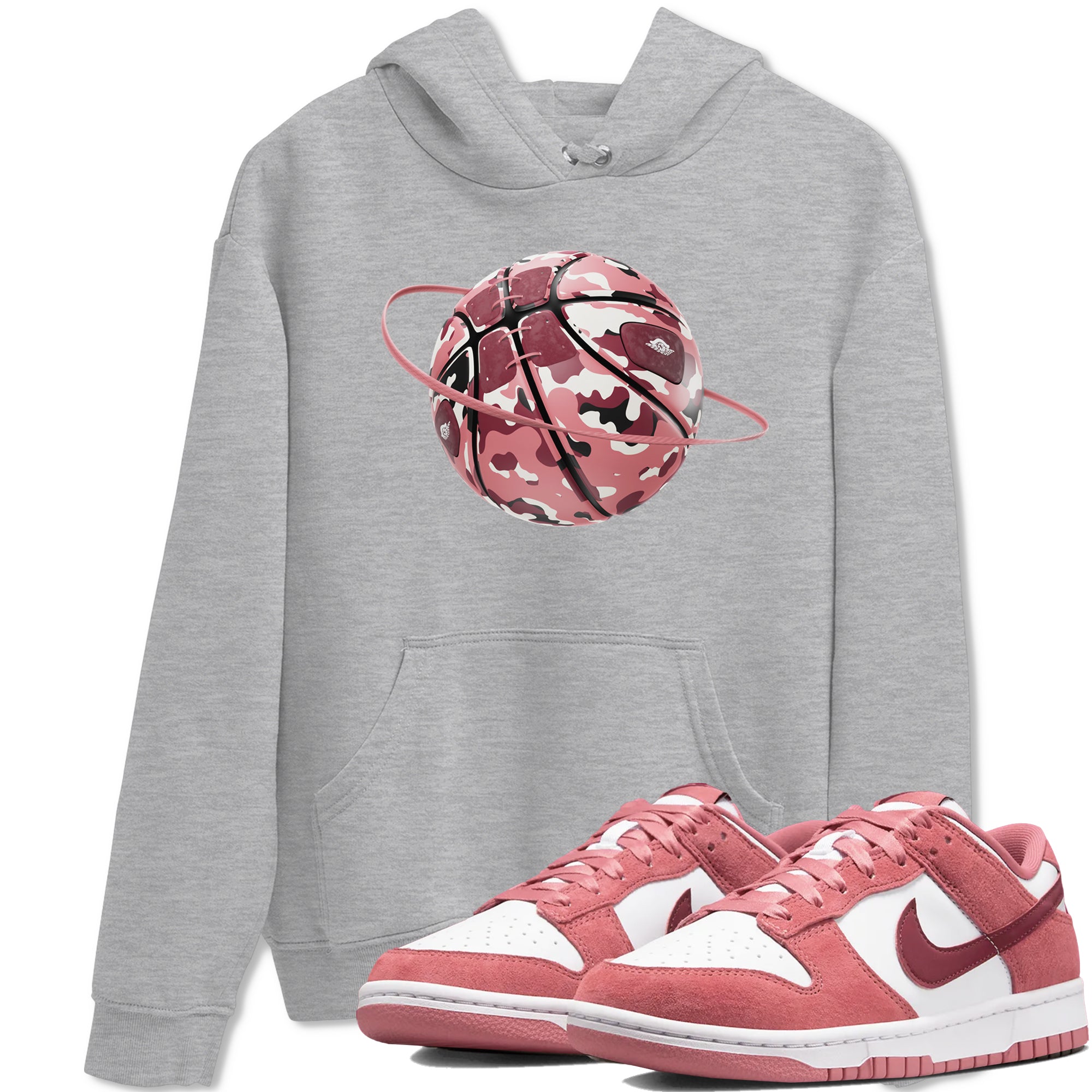 Camo Basketball Planet snkmatch Tee - Dunk Valentines Day 2024
