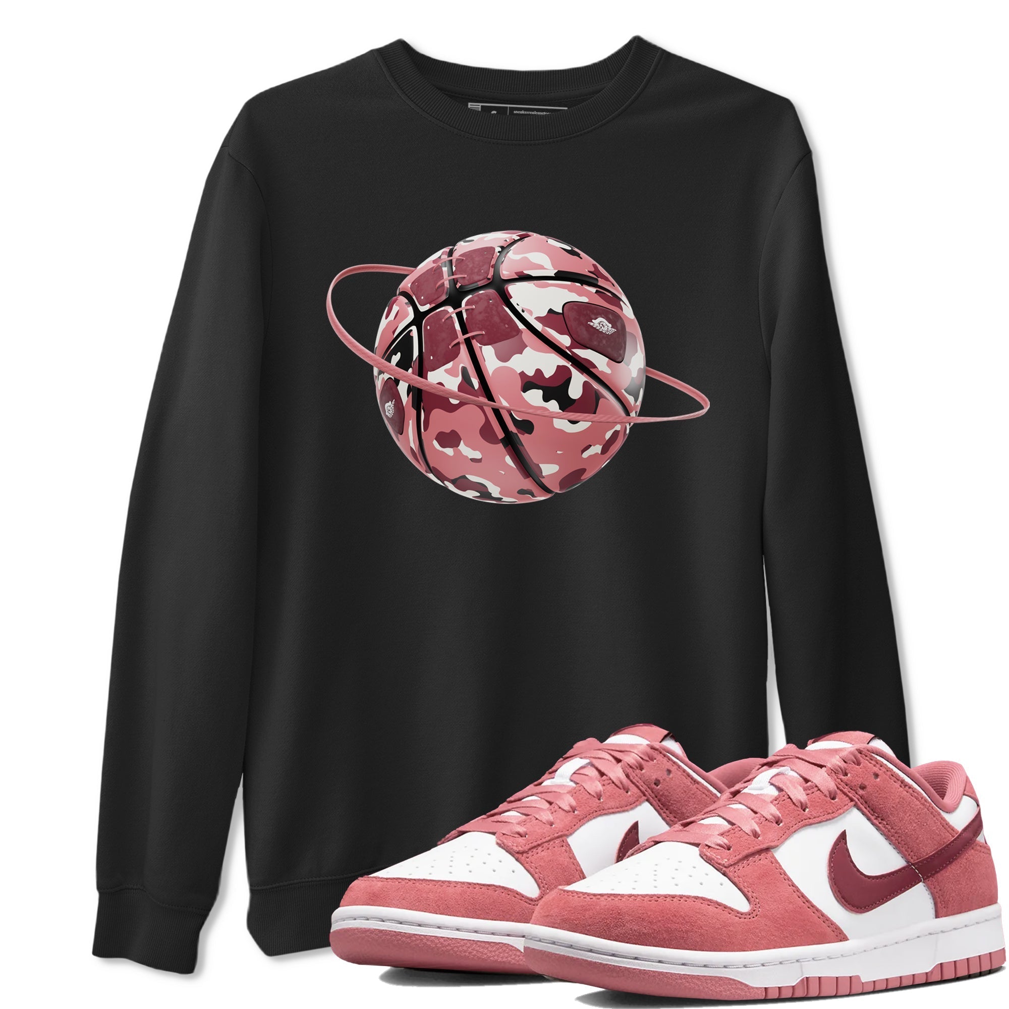 Camo Basketball Planet snkmatch Tee - Dunk Valentines Day 2024