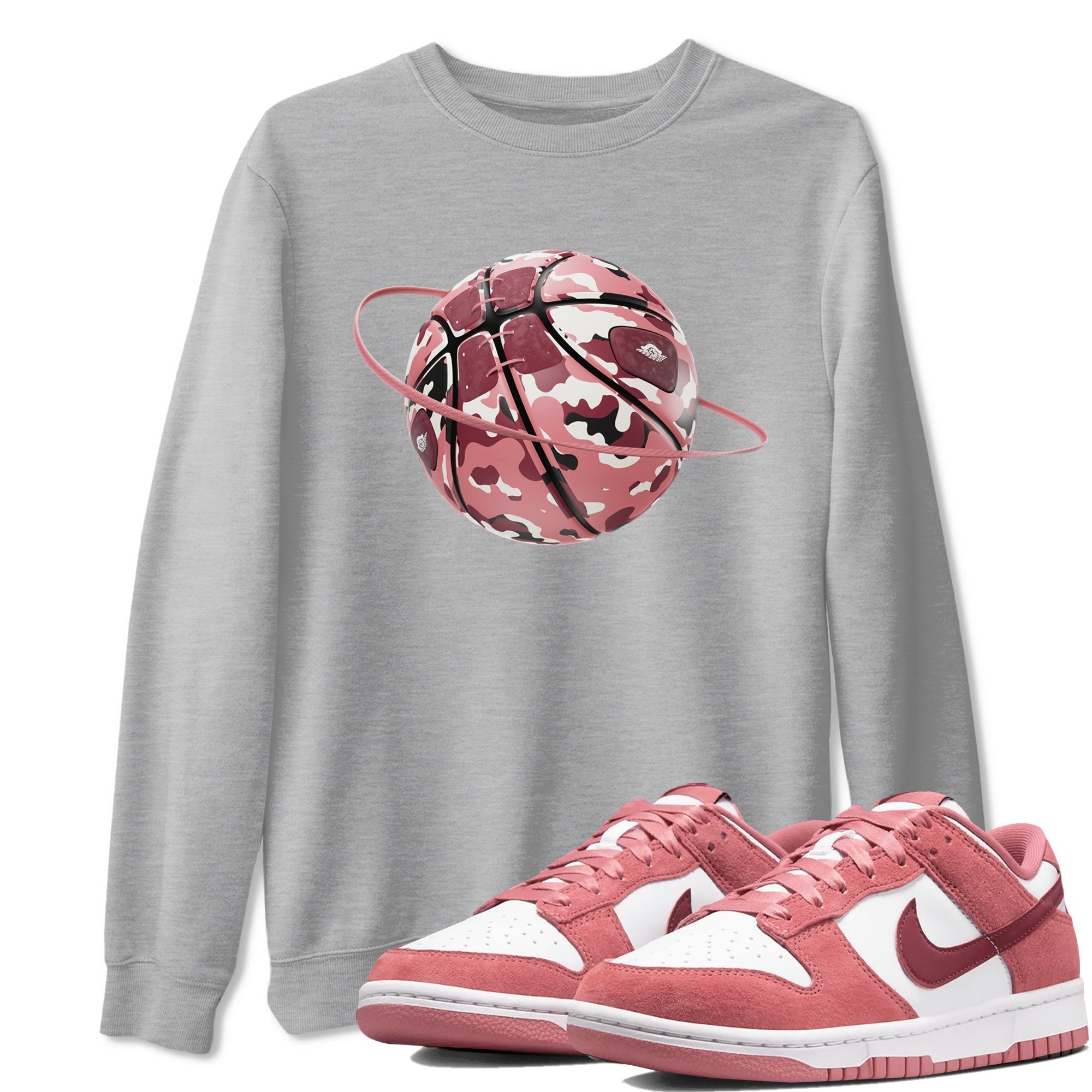 Camo Basketball Planet snkmatch Tee - Dunk Valentines Day 2024