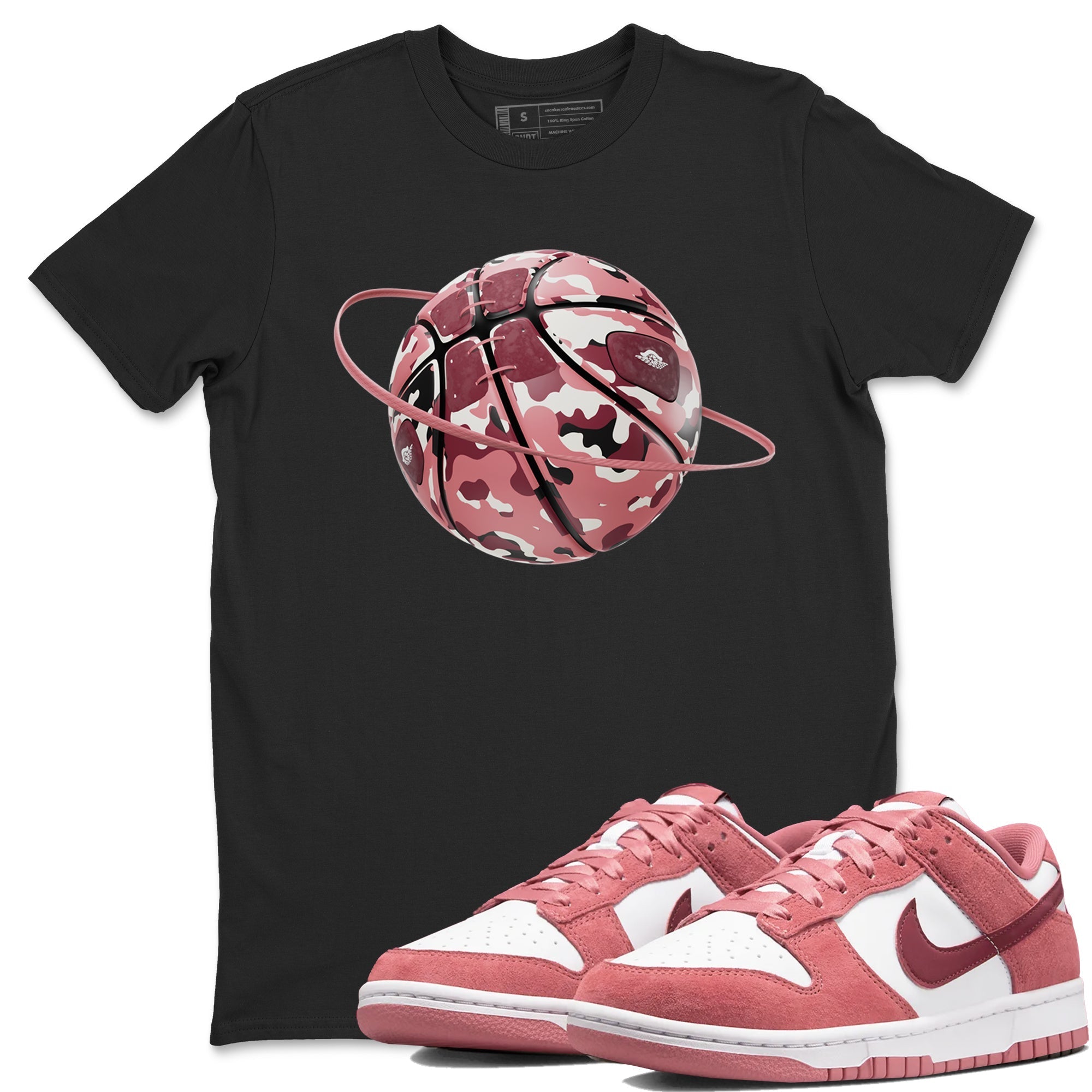 Camo Basketball Planet snkmatch Tee - Dunk Valentines Day 2024